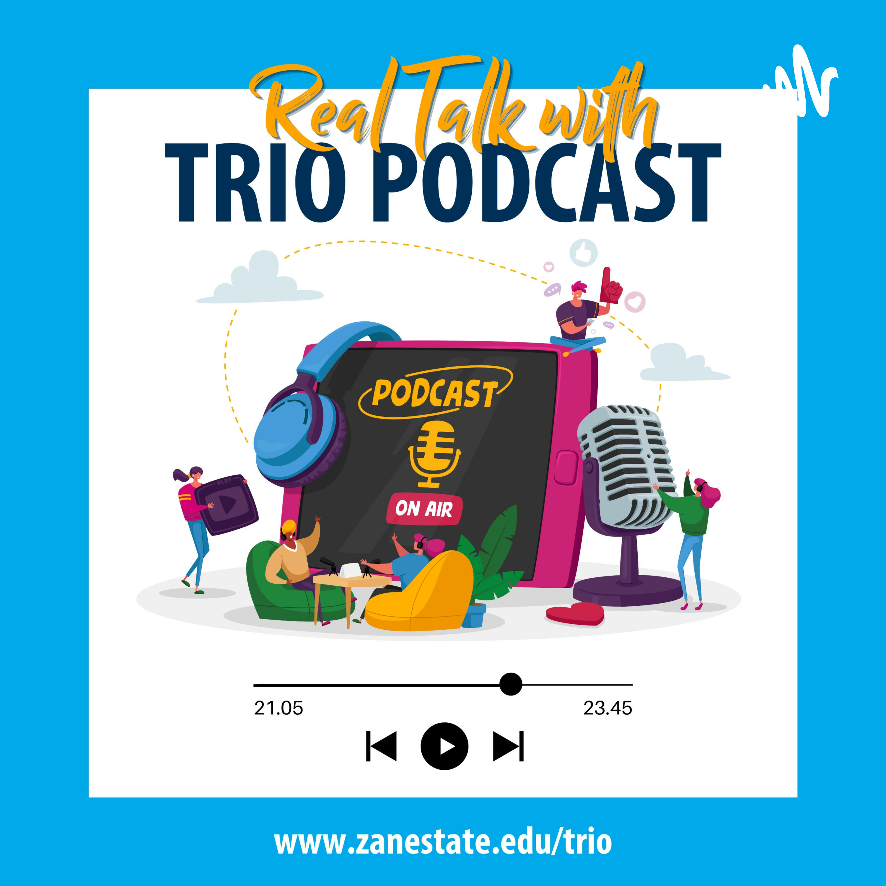 Real Talk with TRIO podcast artwork