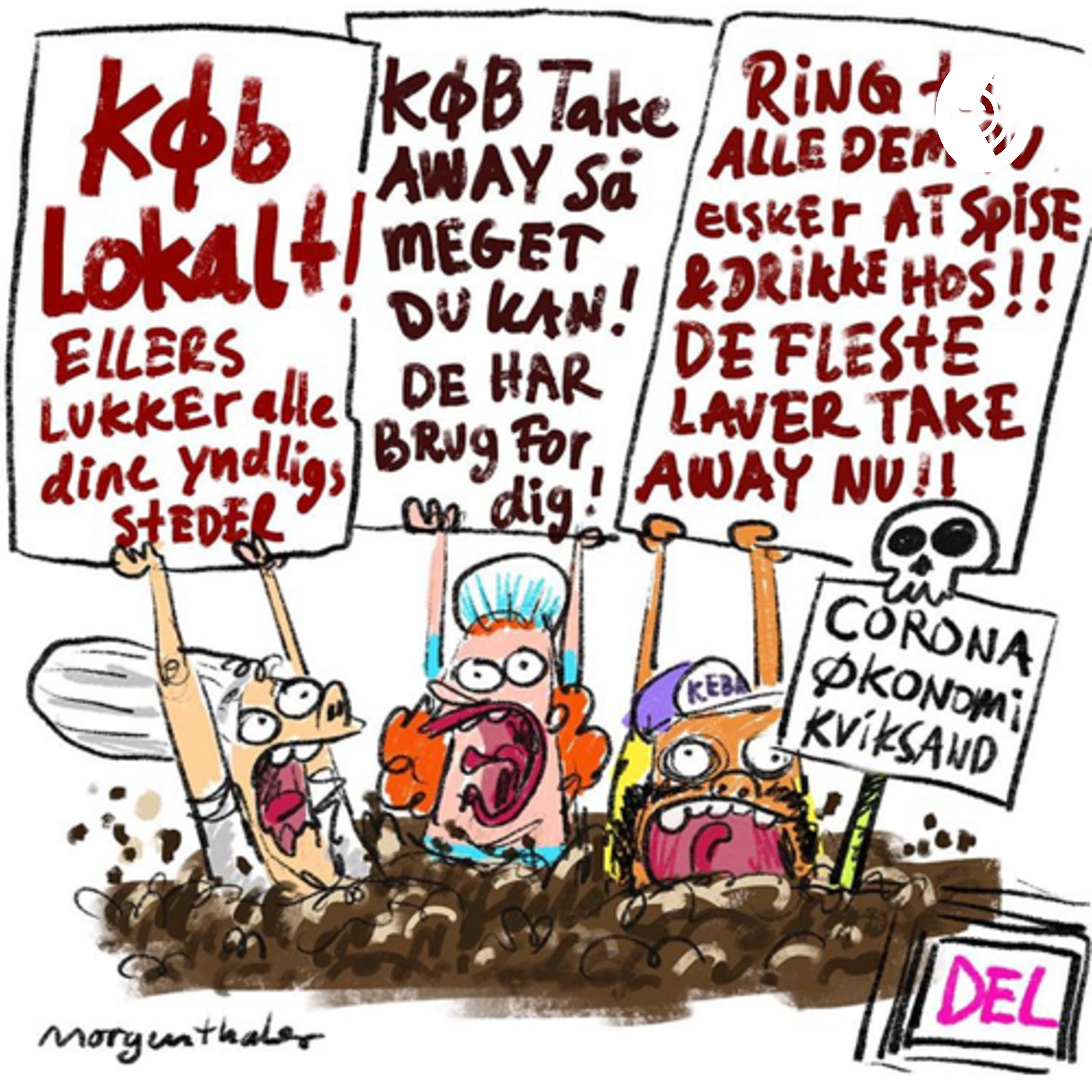 Corona-effekten i Skørping af Sara Frederiksen