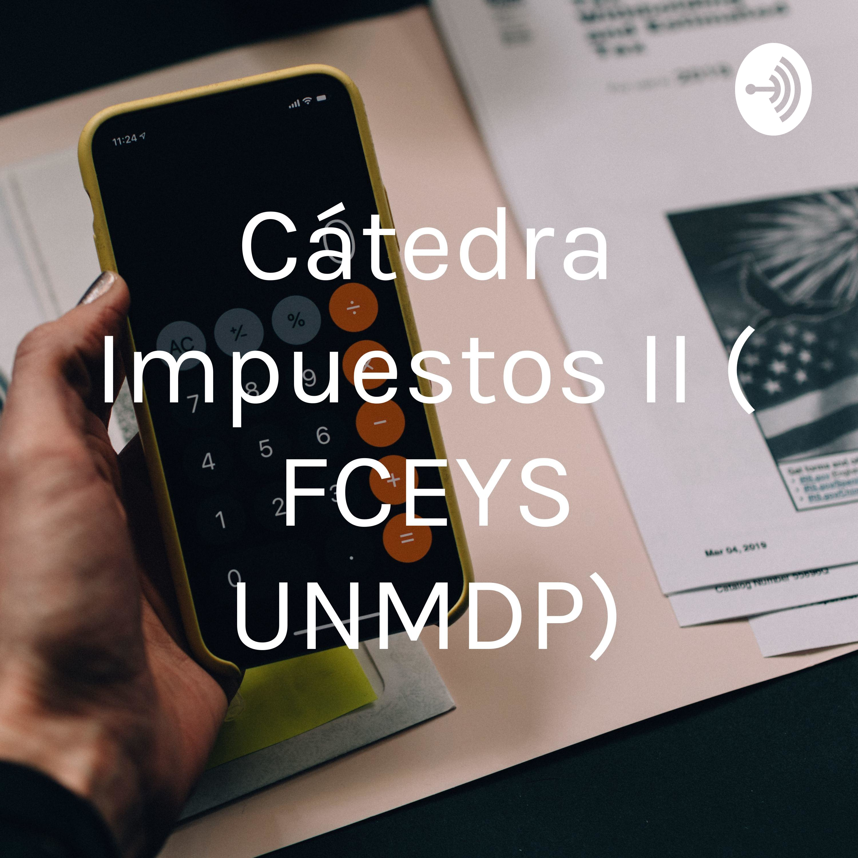 Cátedra Impuestos II ( FCEYS UNMDP)