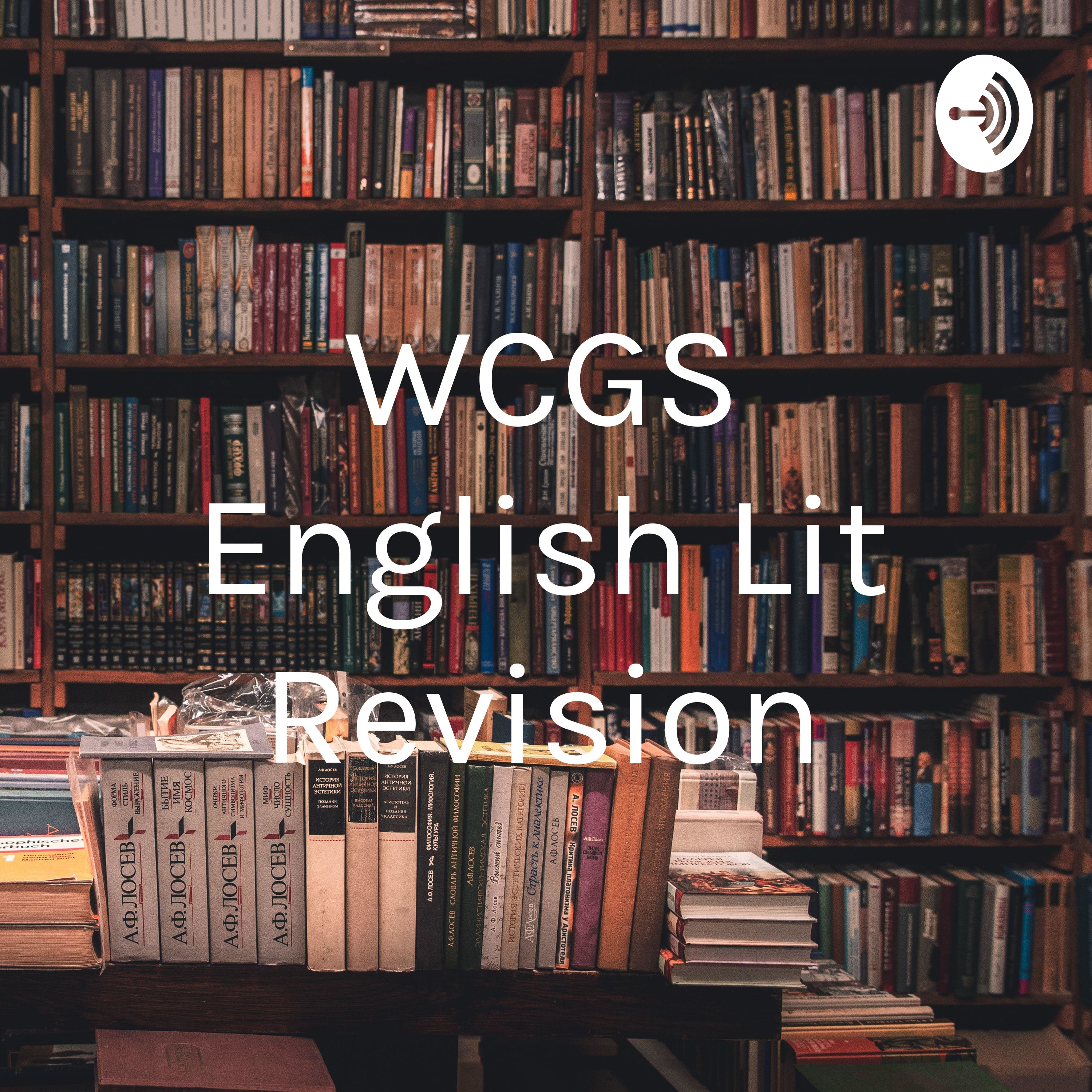 WCGS English Lit A Level