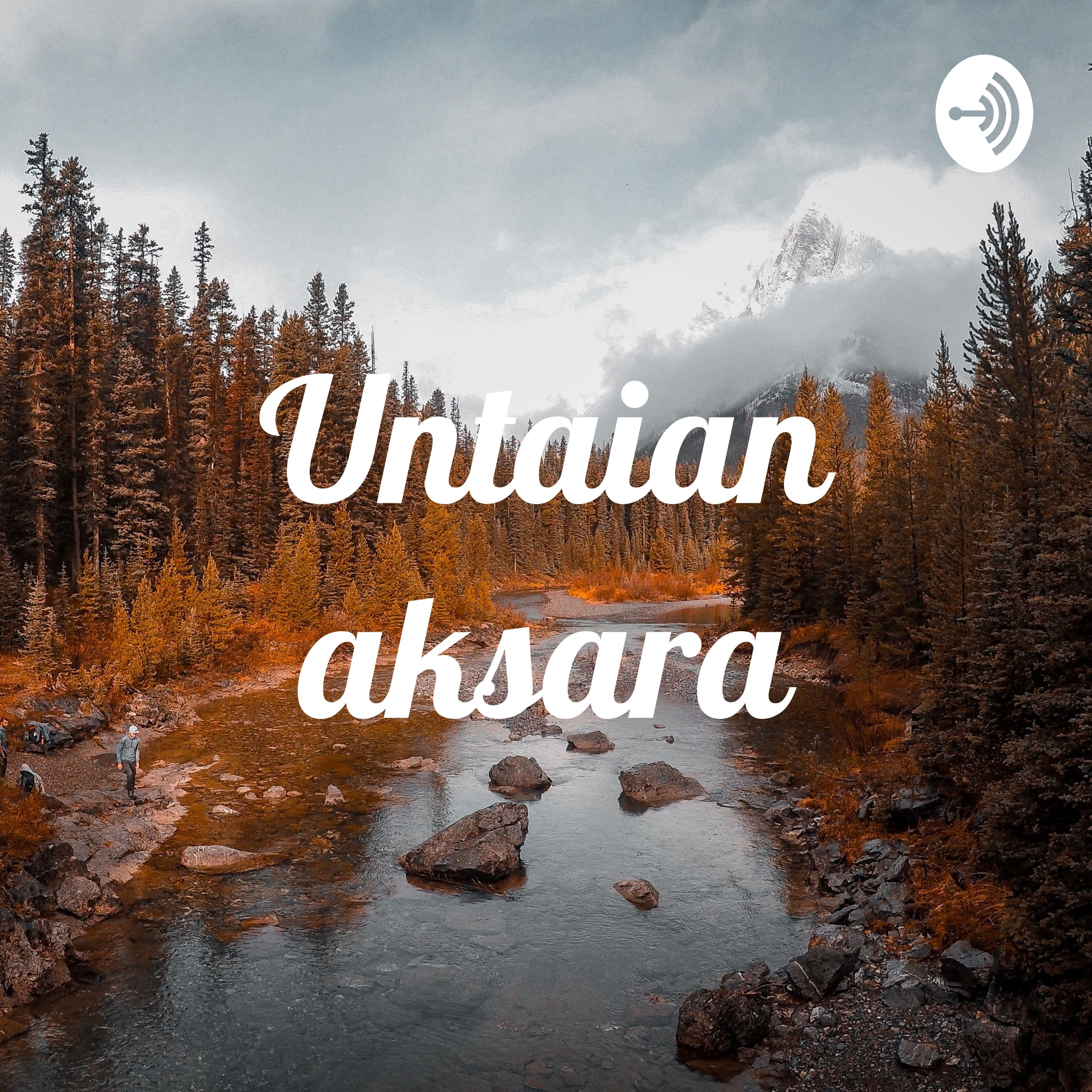 Untaian aksara podcast artwork