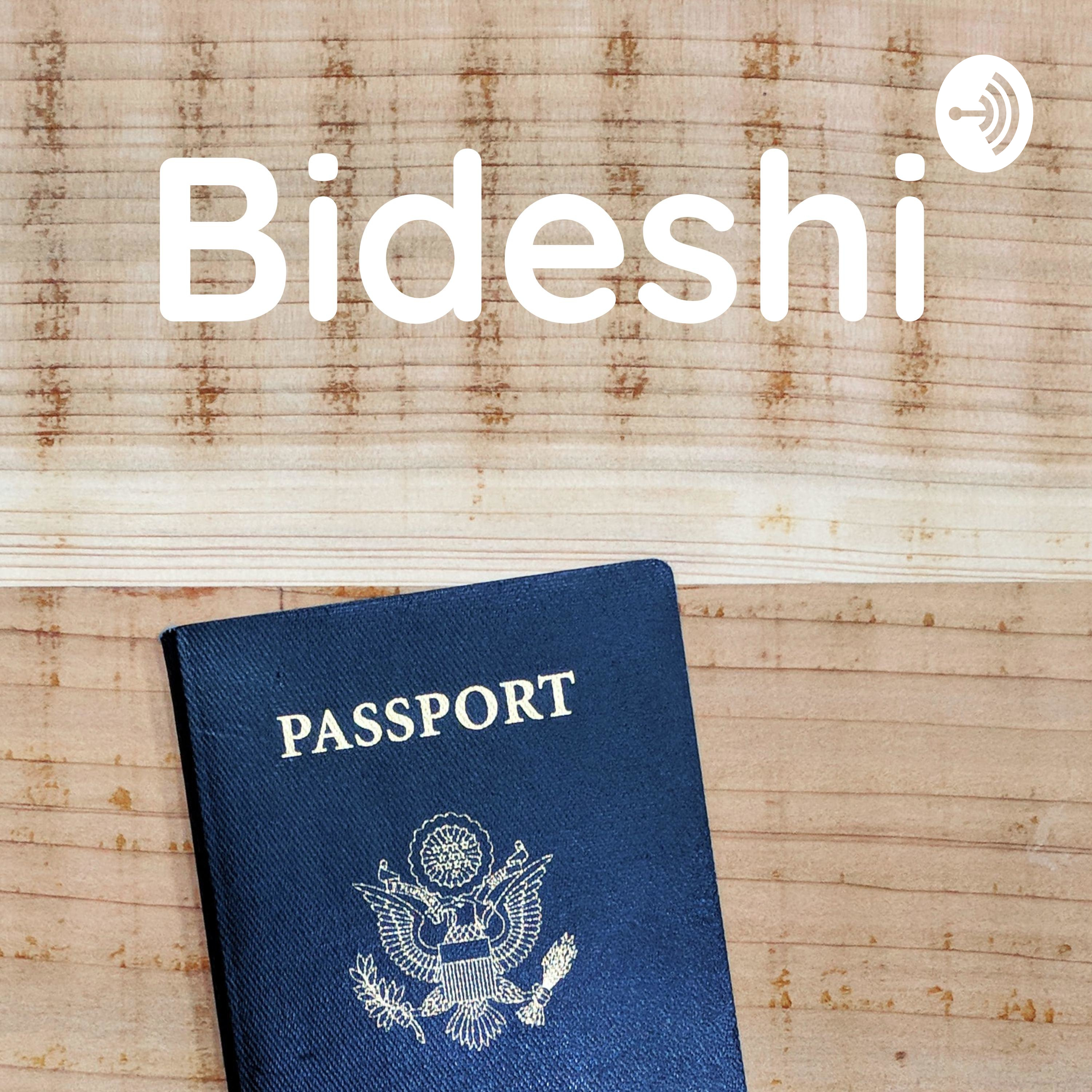 Bideshi podcast artwork