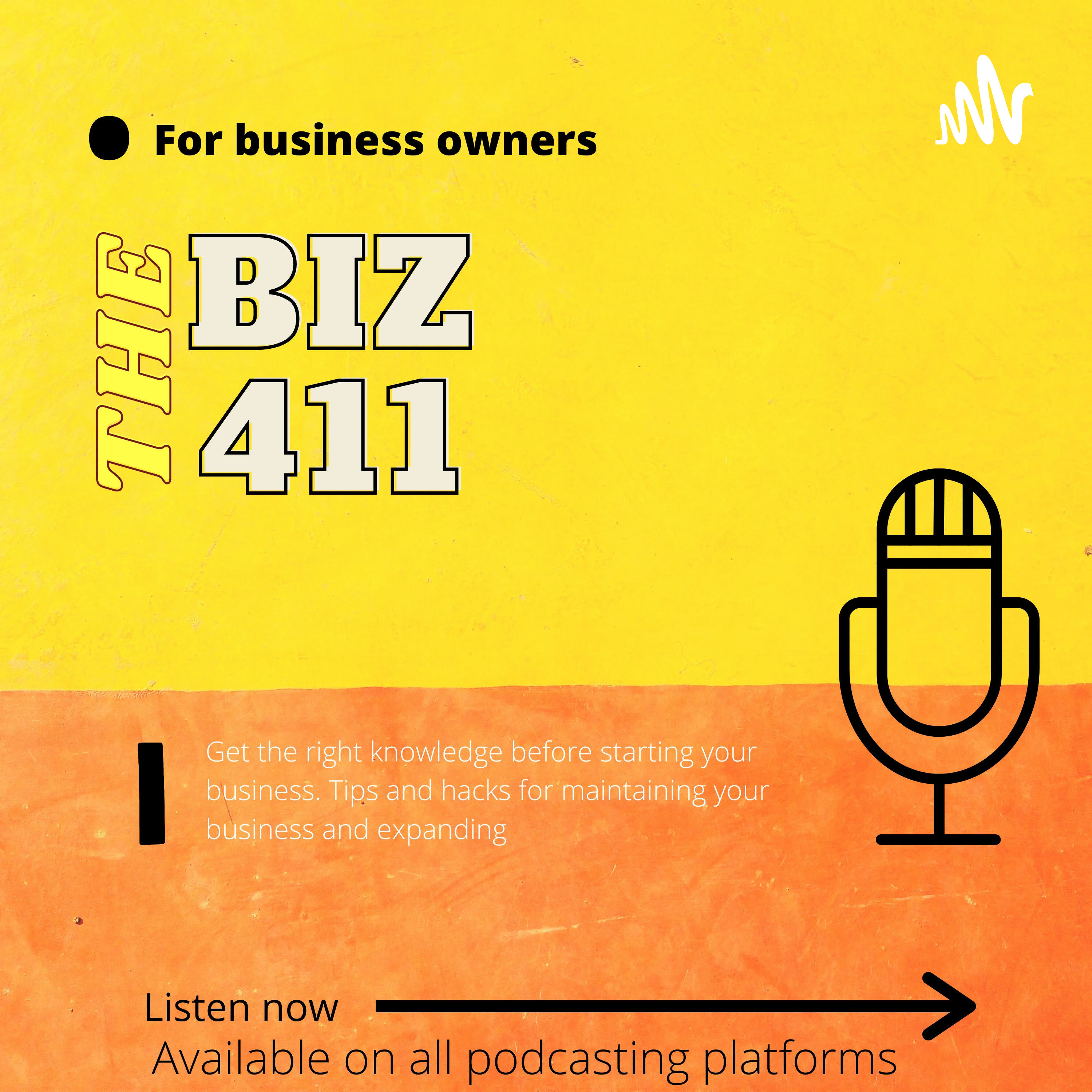 The Biz 411 podcast artwork