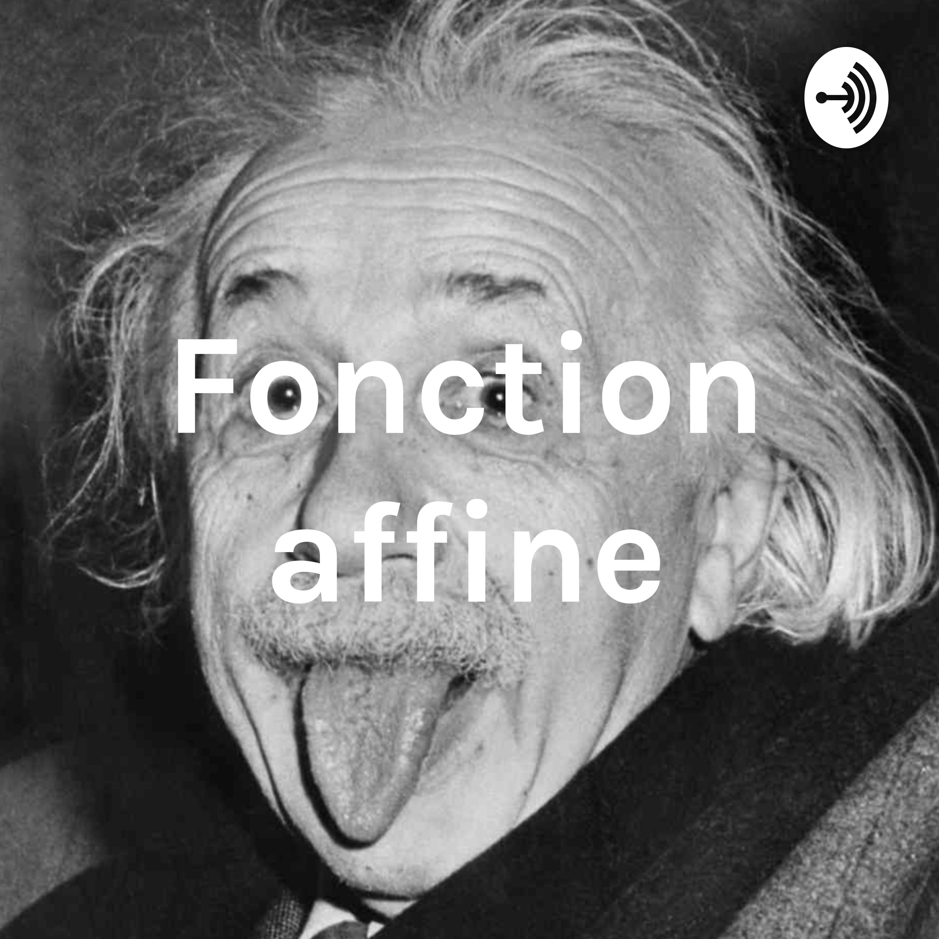 Fonction affine podcast artwork