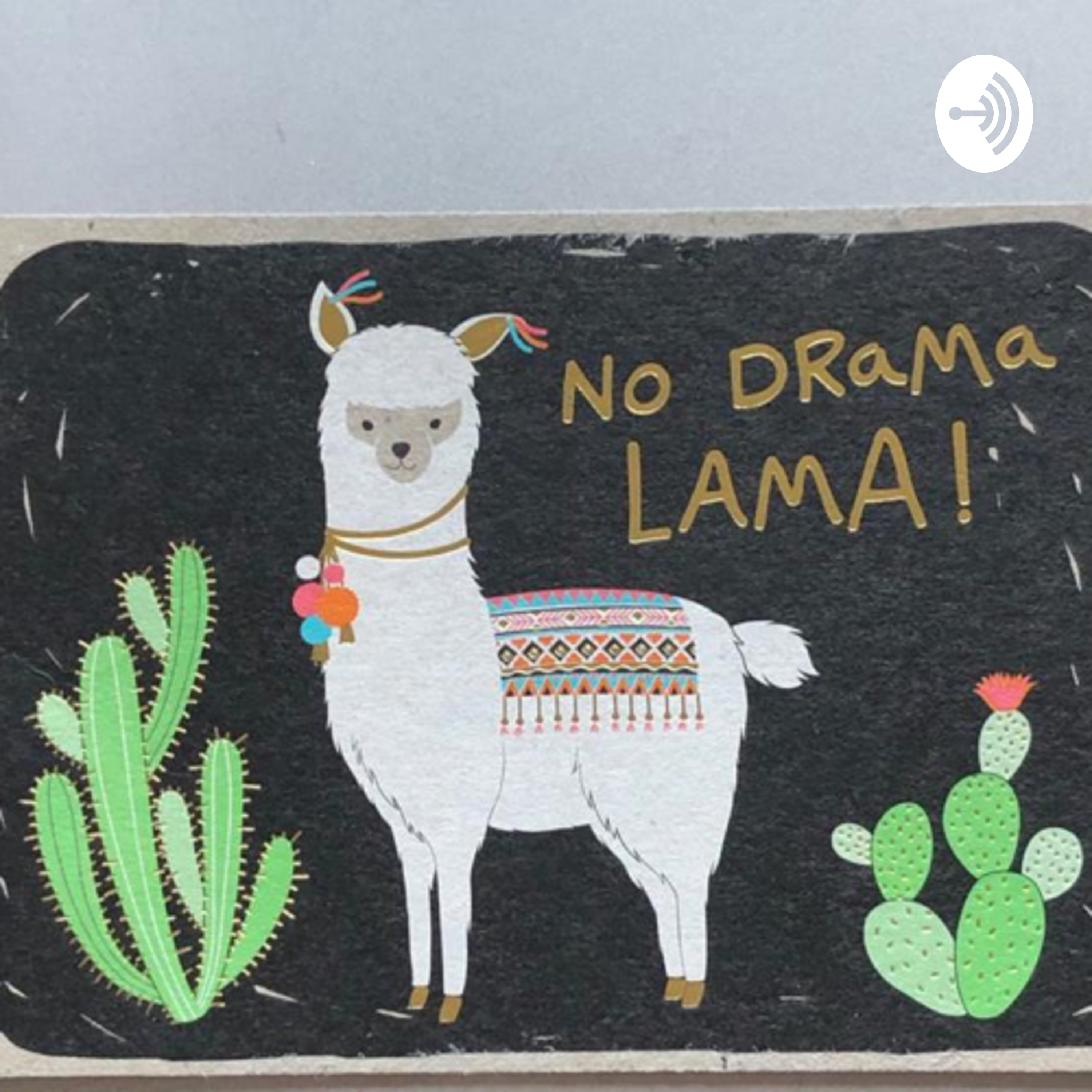 No Drama Lama podcast artwork
