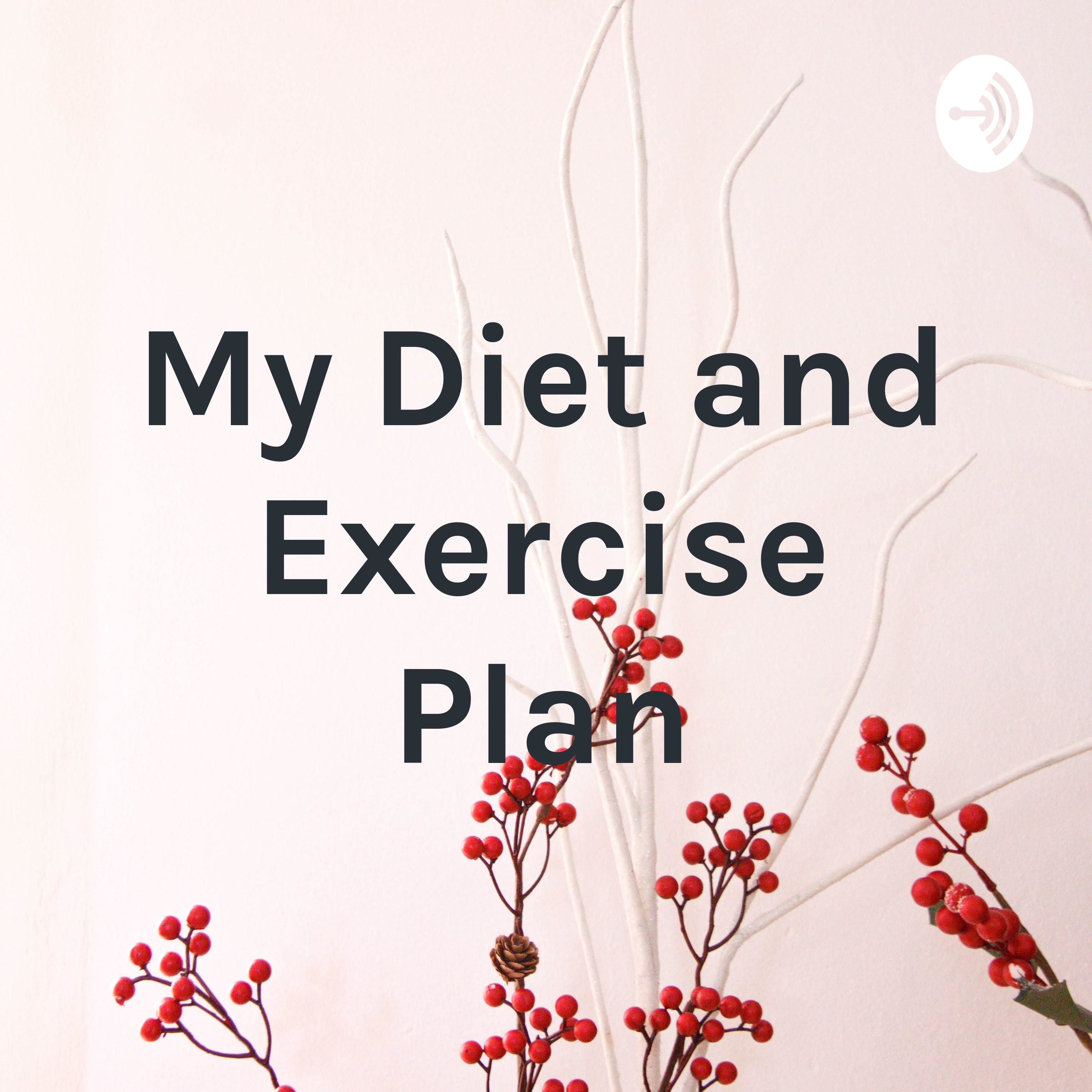 My Diet and Exercise Plan