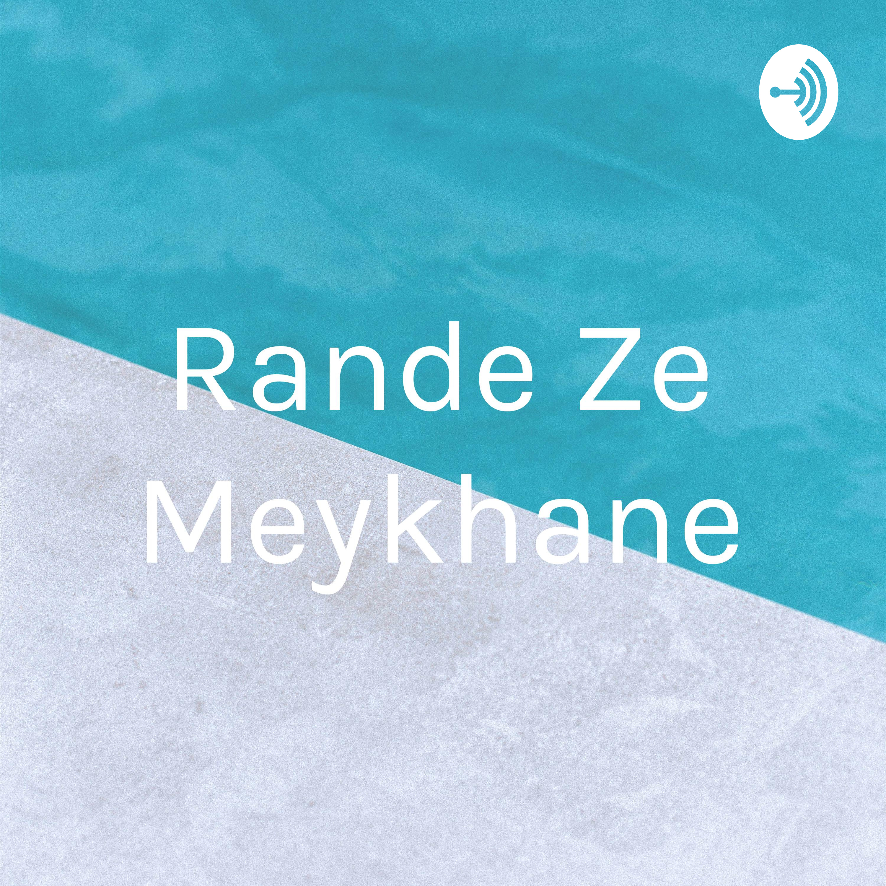 کاور Rande Ze Meykhane