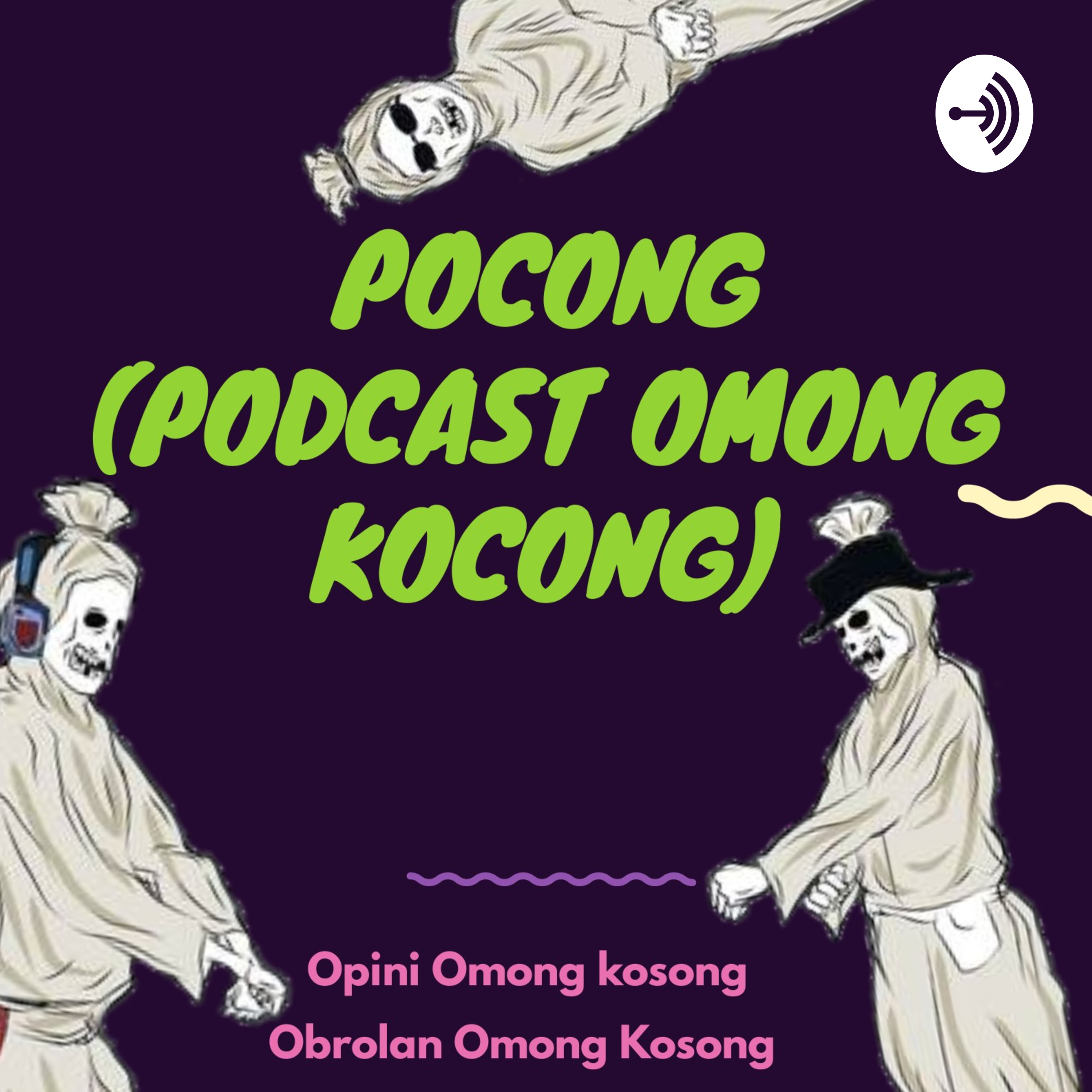 POCONG (Podcast Omong koCONG) podcast artwork