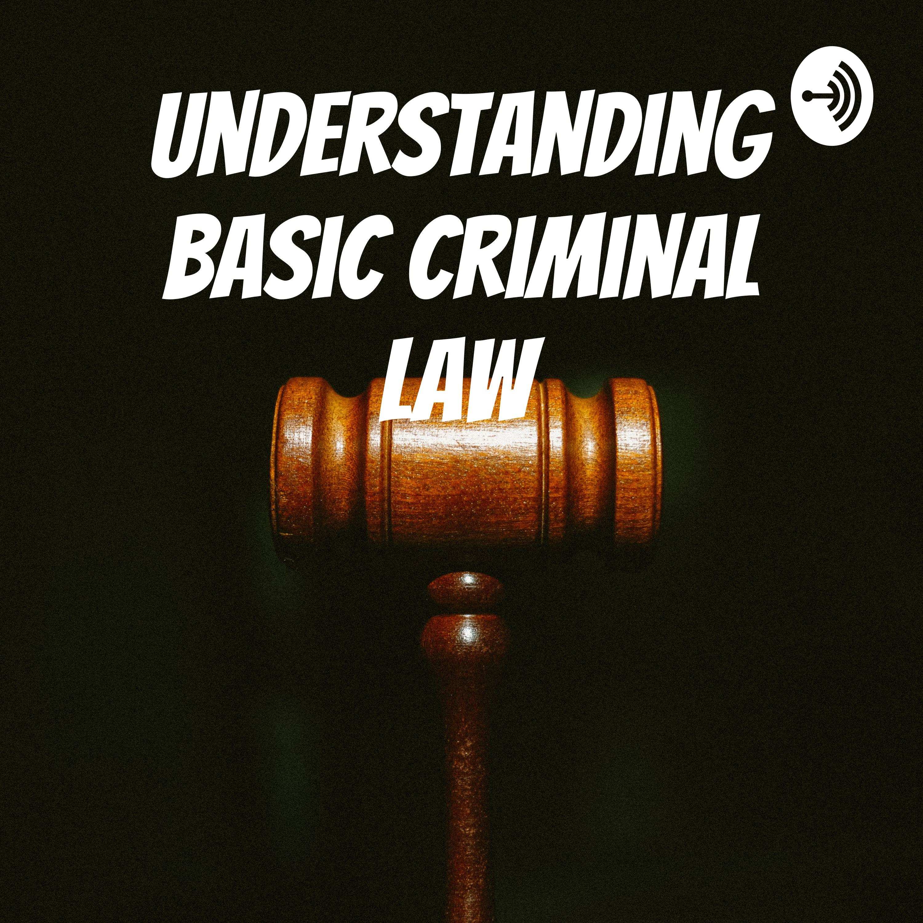 Understanding Basic Criminal Law