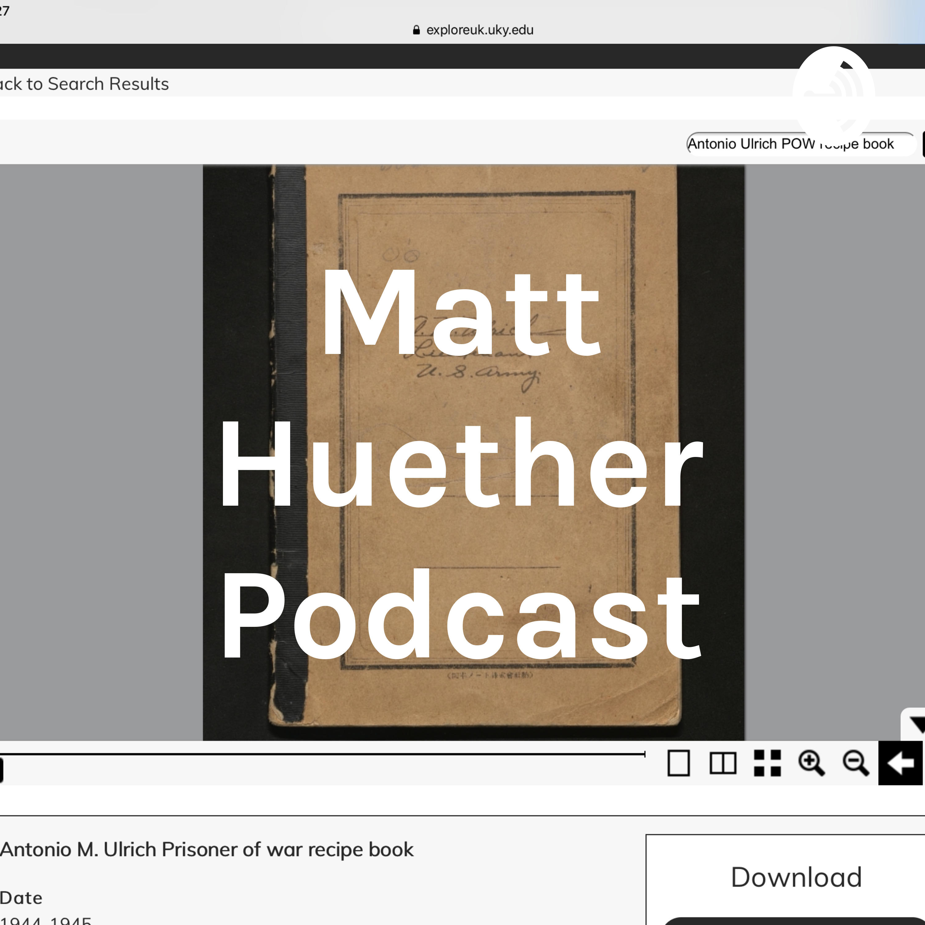 Matt Huether Podcast