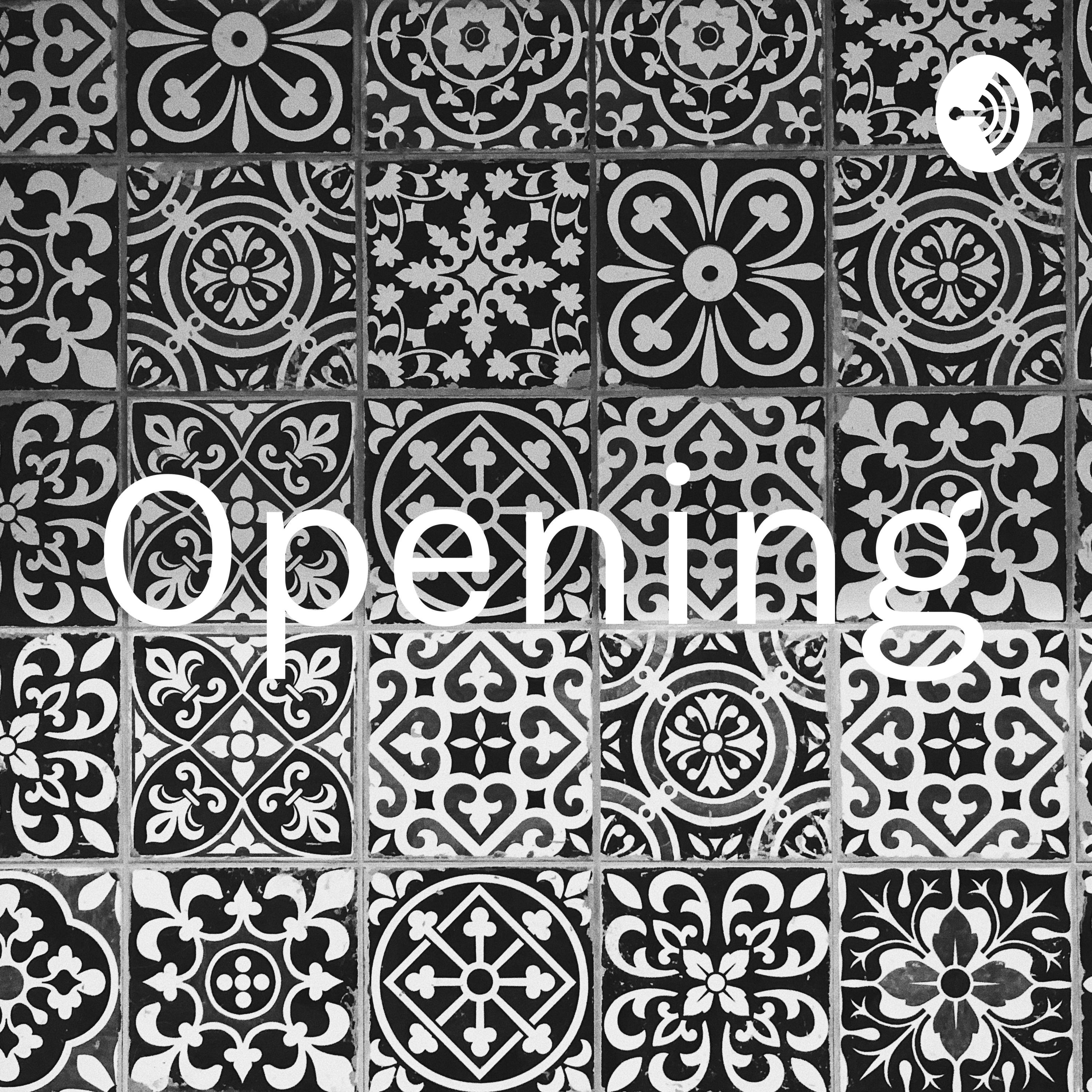 Opening cover