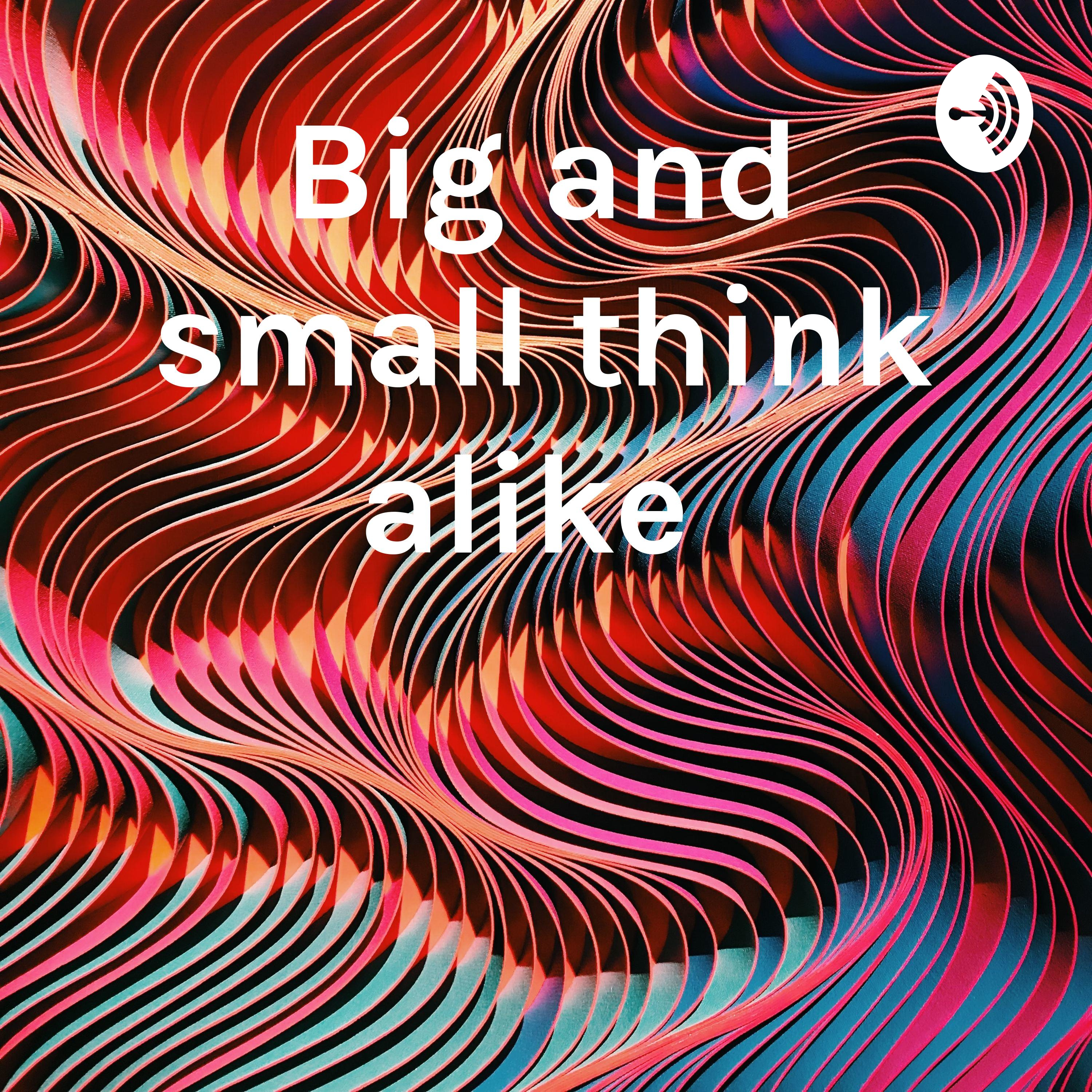 Big and Small Think A like 