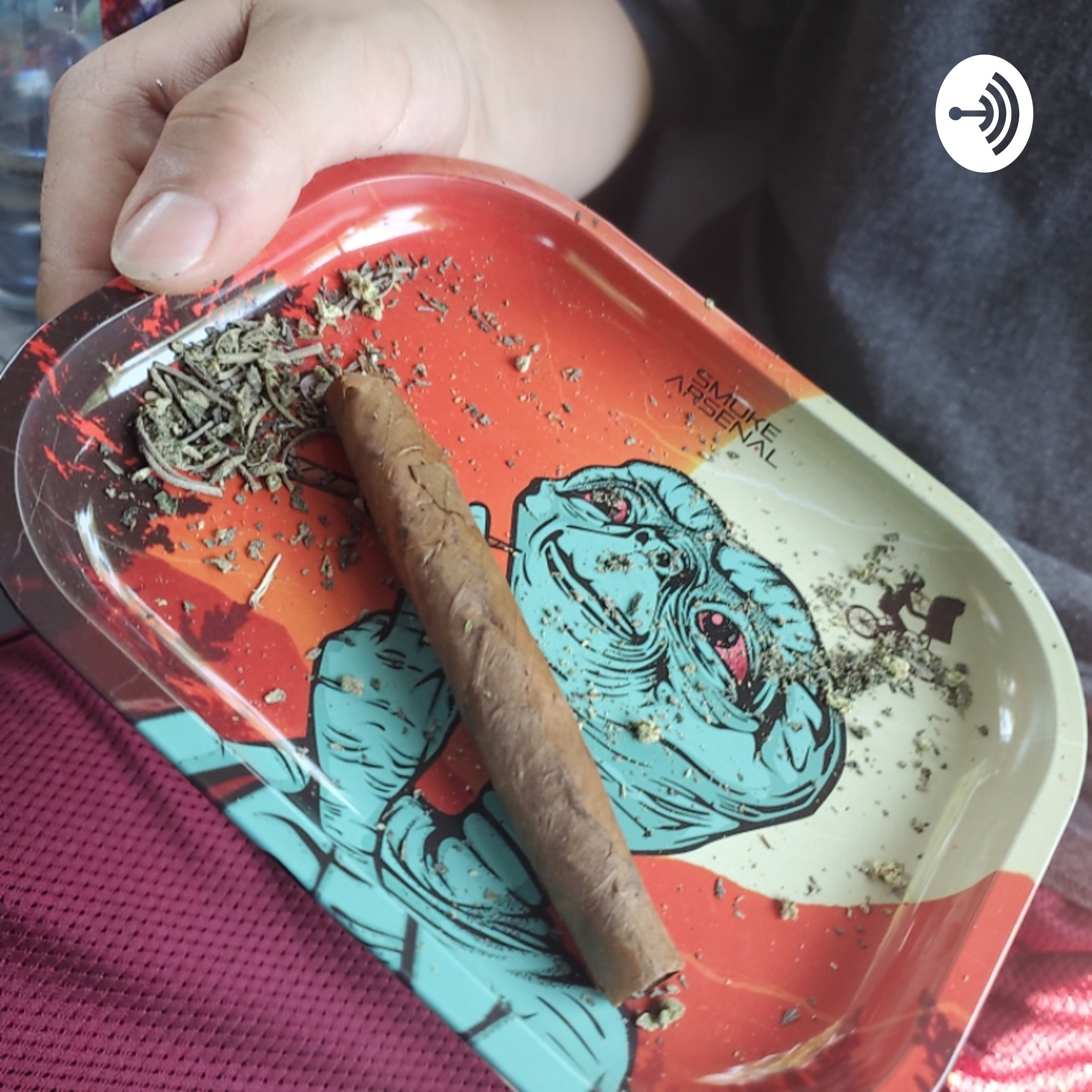 Over a blunt 
