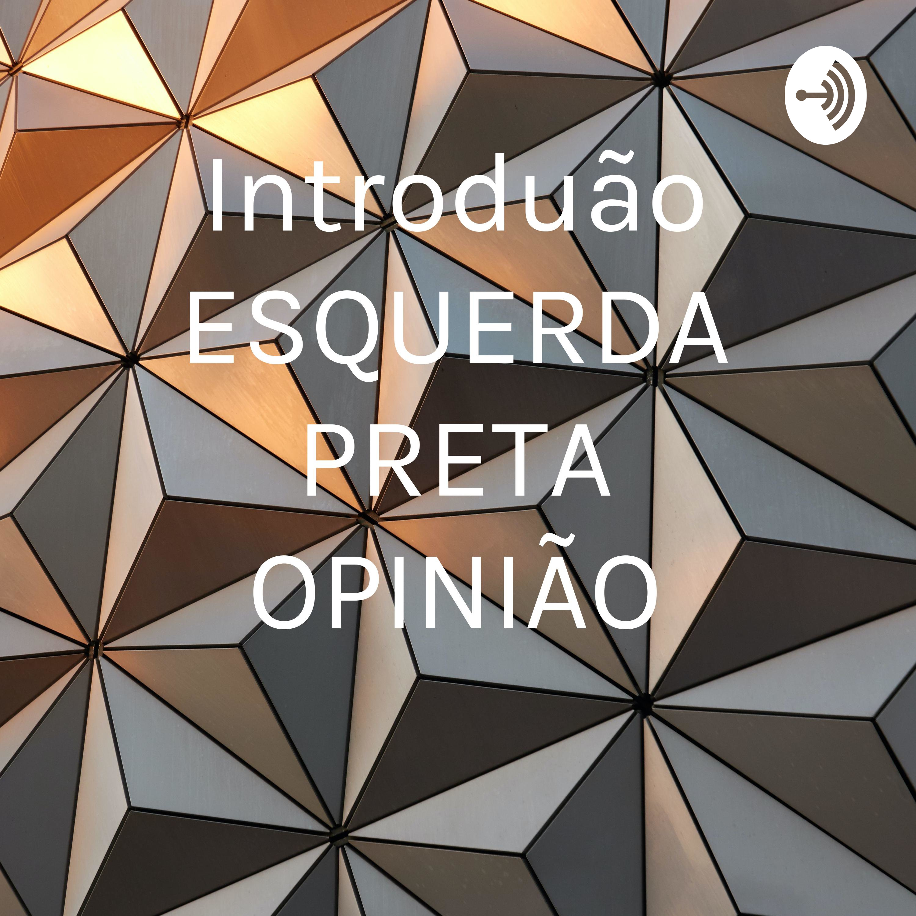 Introdução ESQUERDA PRETA OPINIÃO
