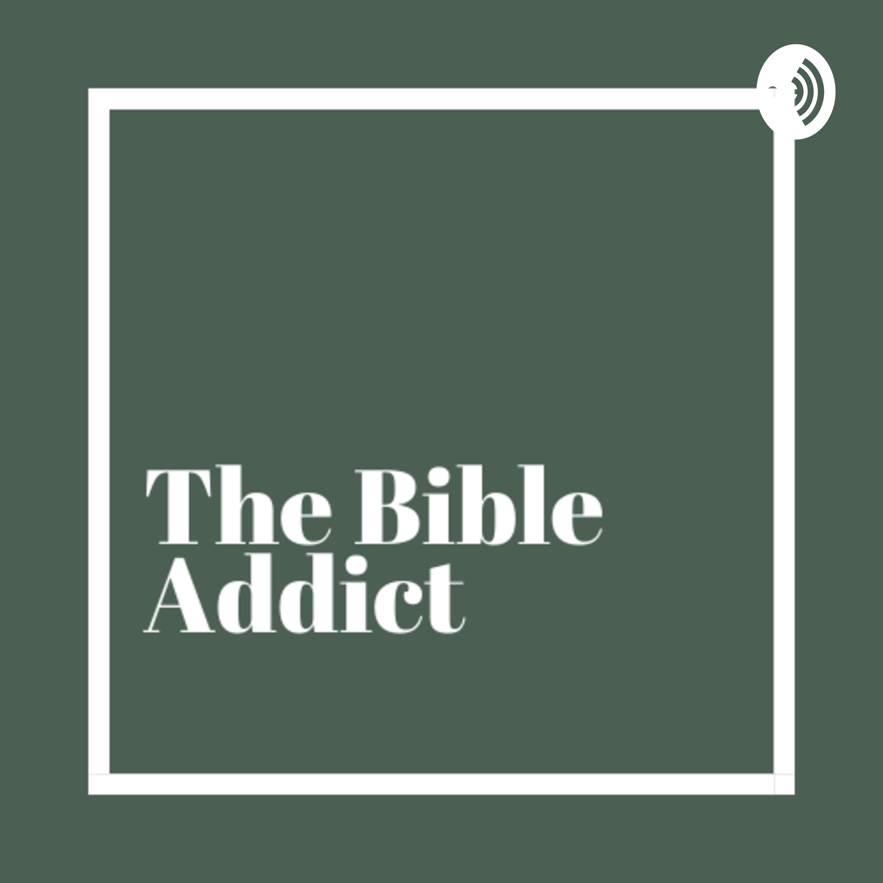 The Bible Addict podcast artwork