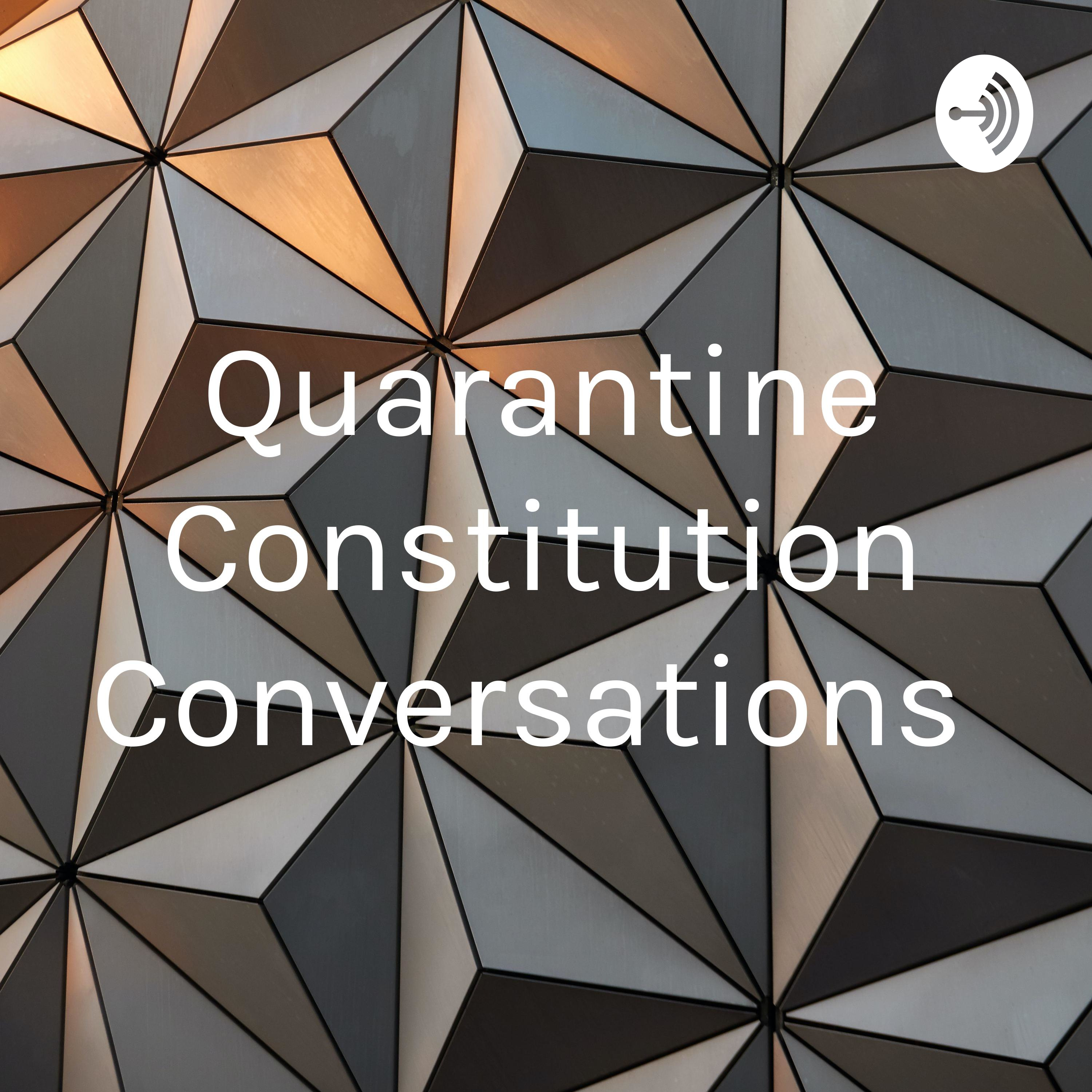 Quarantine Constitution Conversations