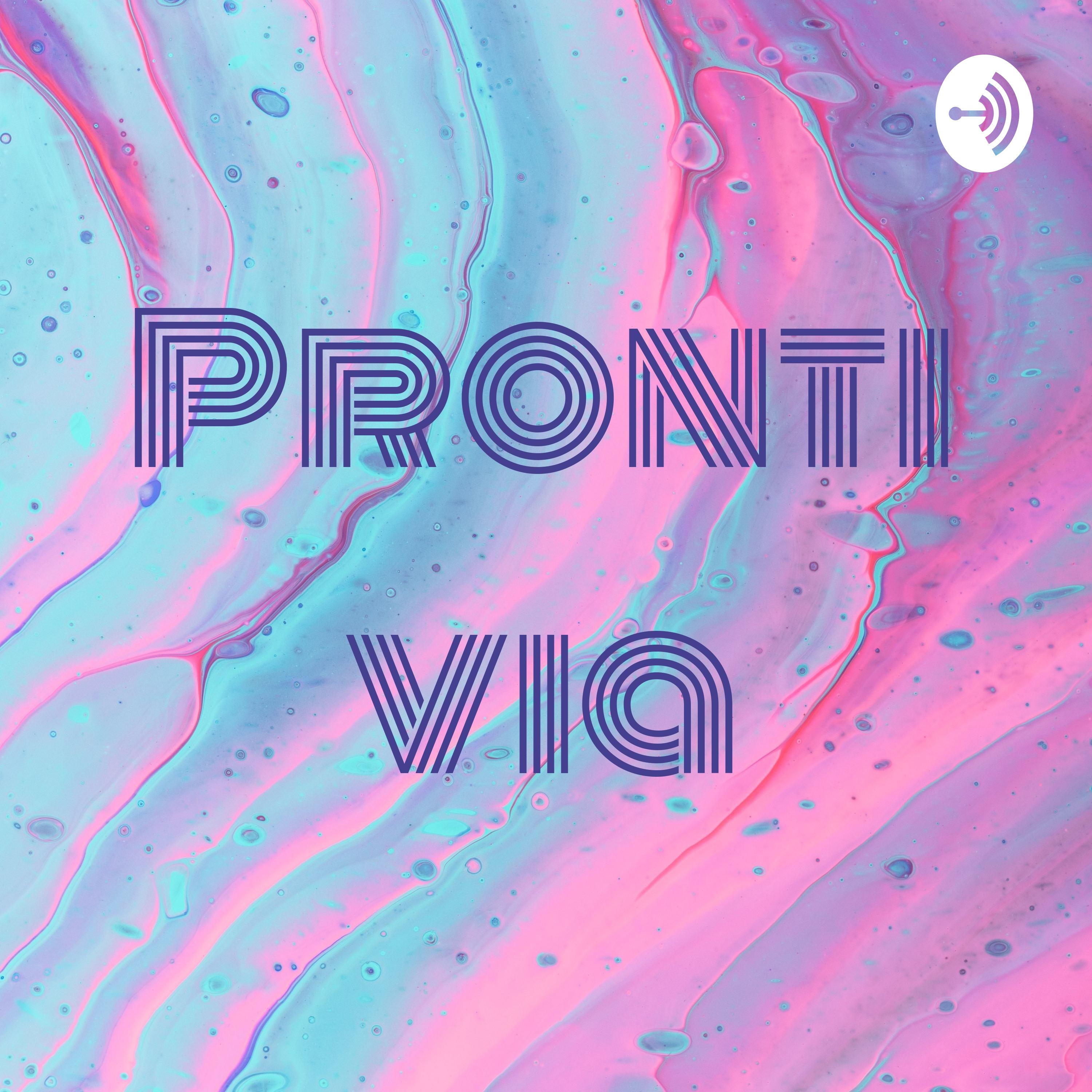Pronti via podcast artwork