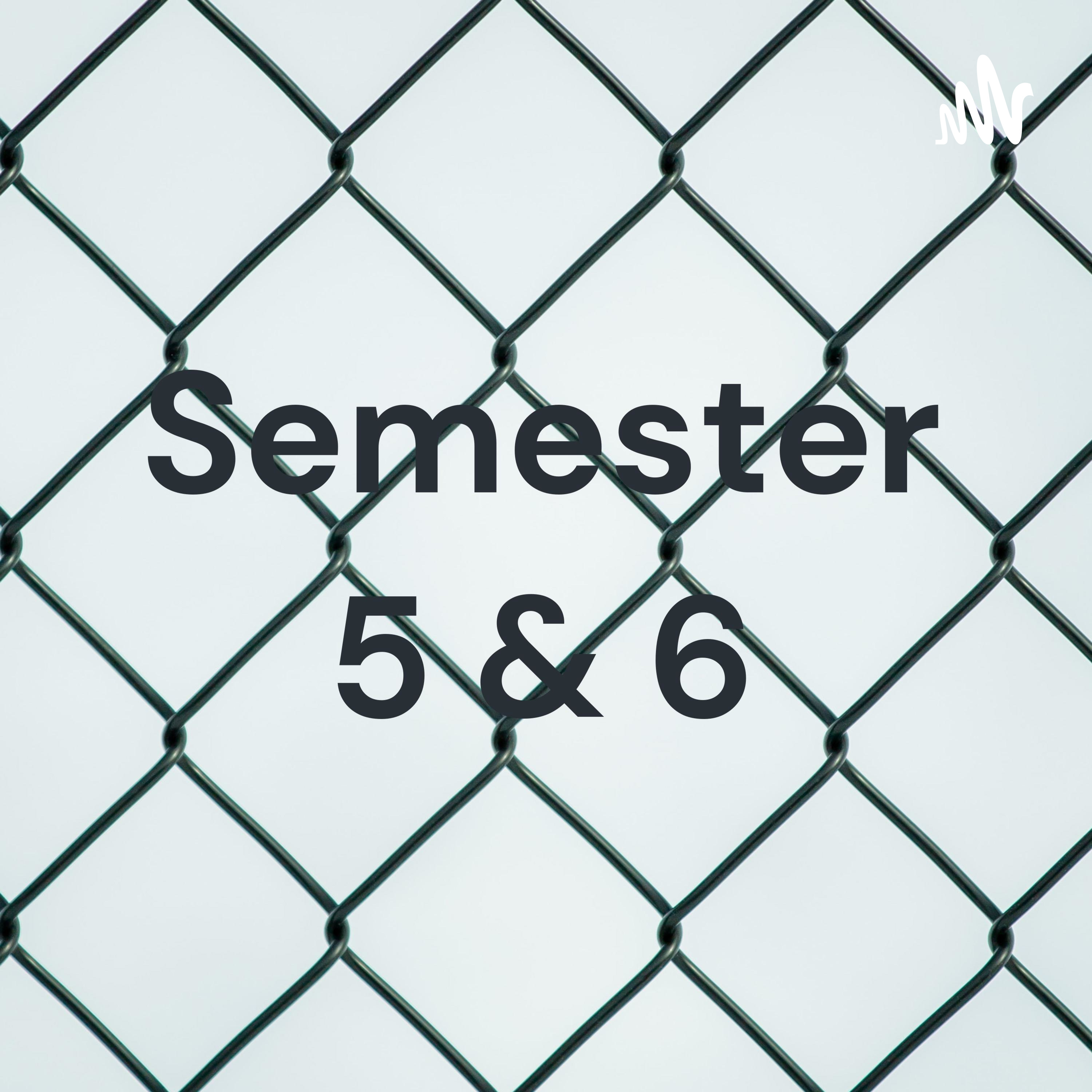 Semester 5 & 6 cover
