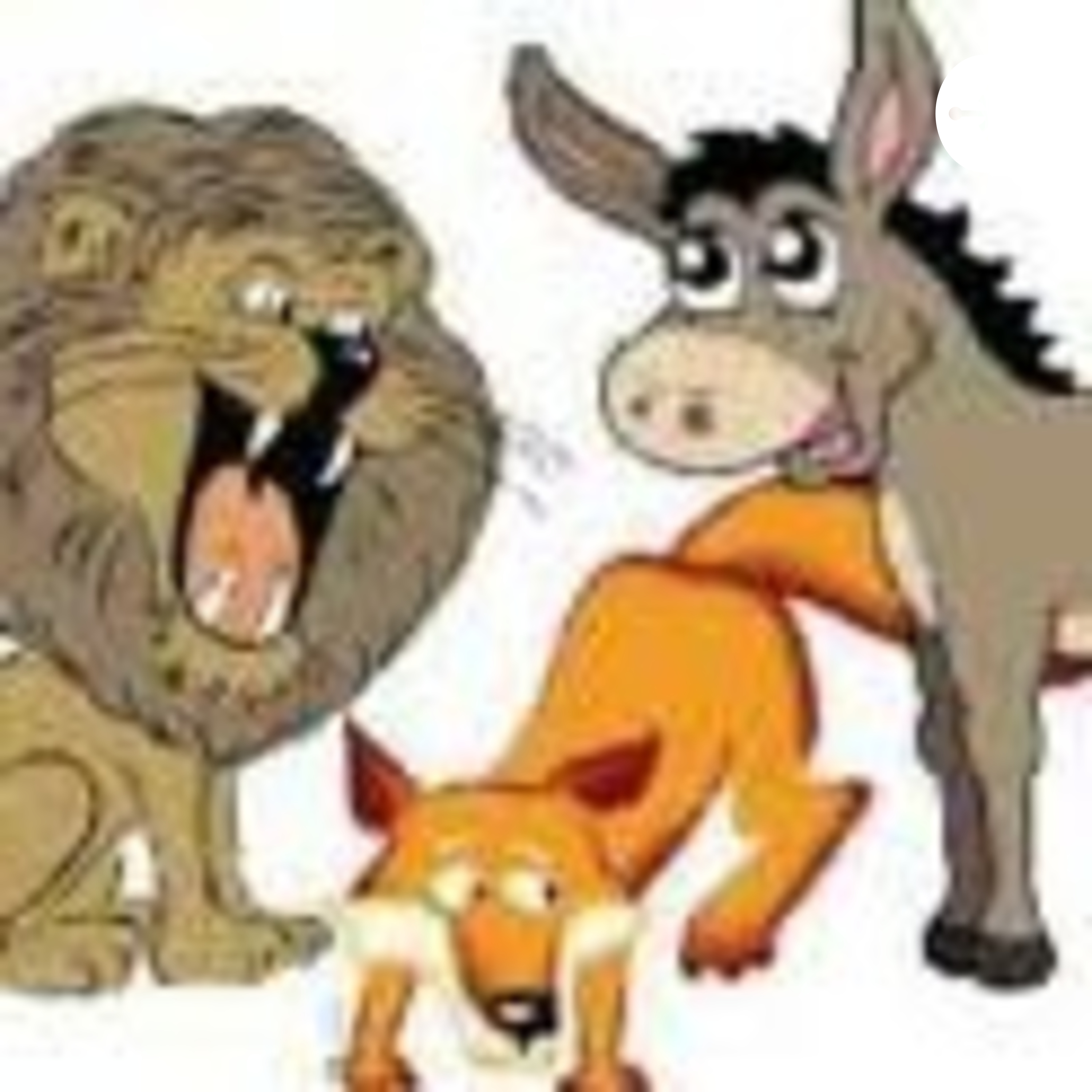 La Fábula El León, La Zorra Y El Asno.