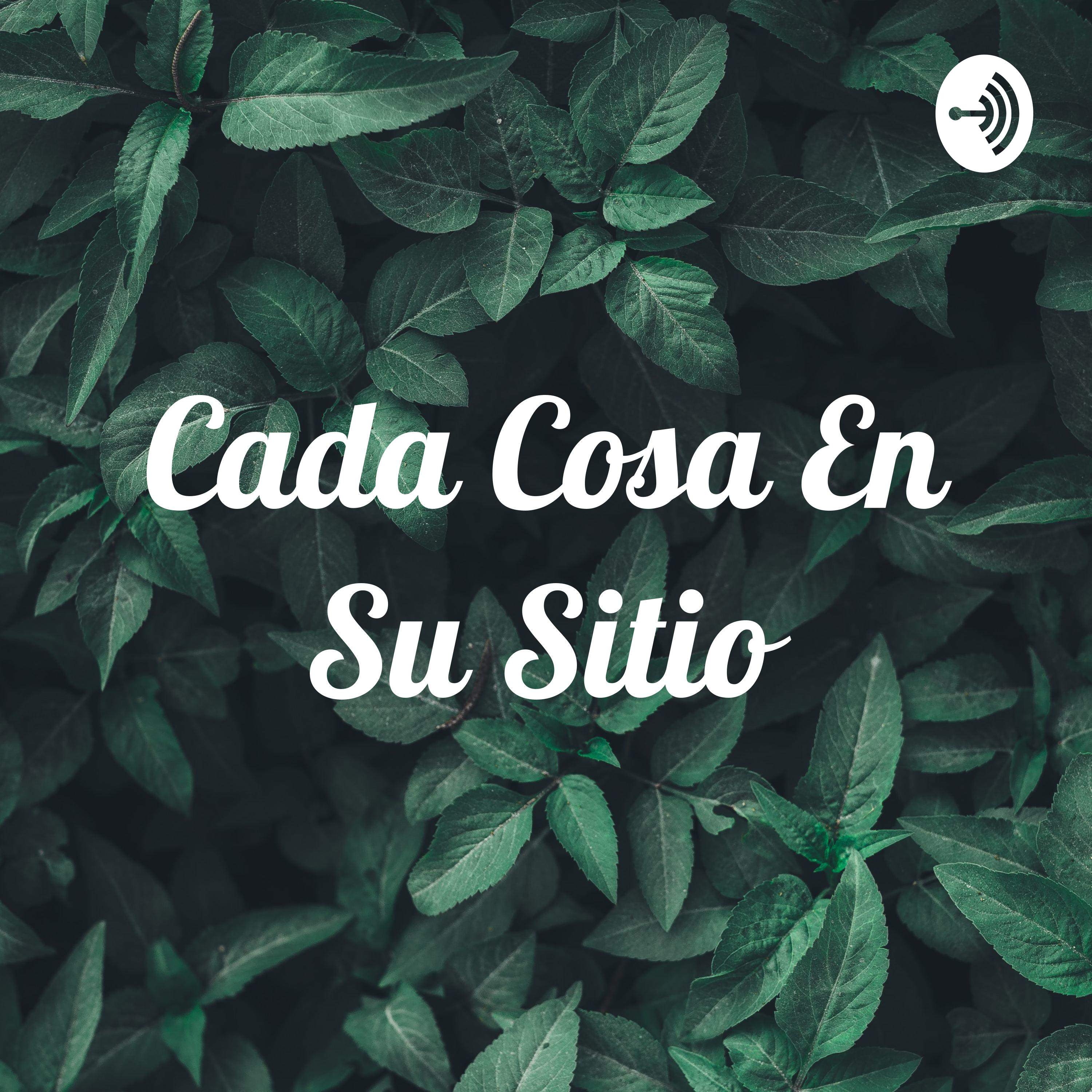 Cada Cosa En Su Sitio podcast artwork