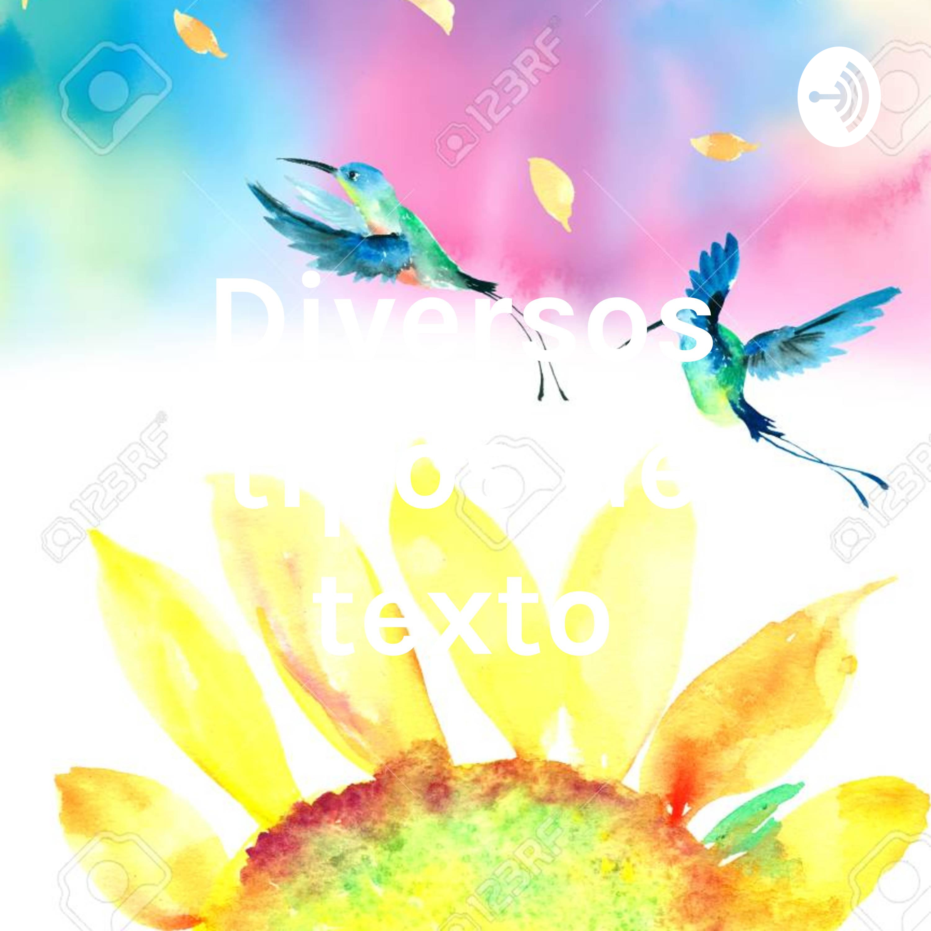 Diversos tipos de texto podcast artwork
