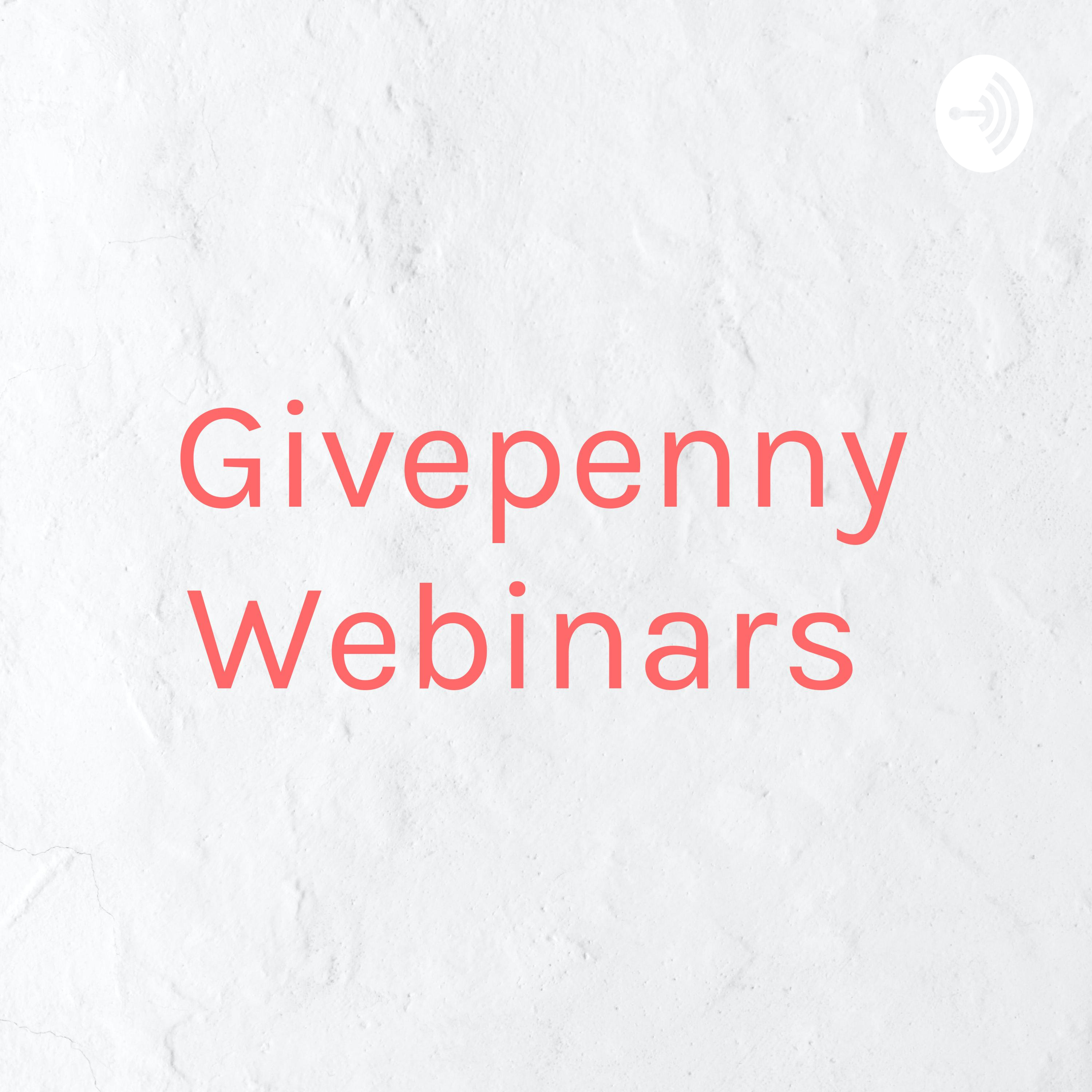 Givepenny Webinars 