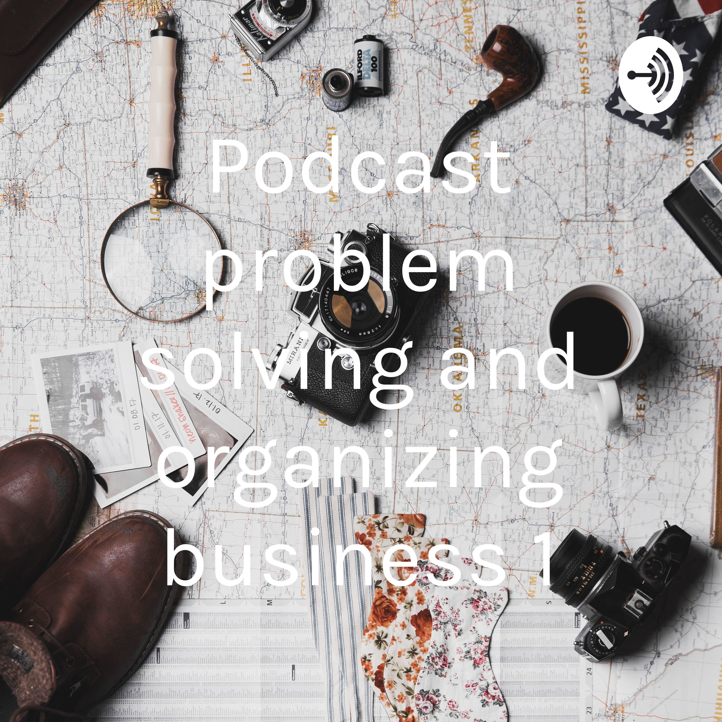 Podcast problem solving and organizing business 1
