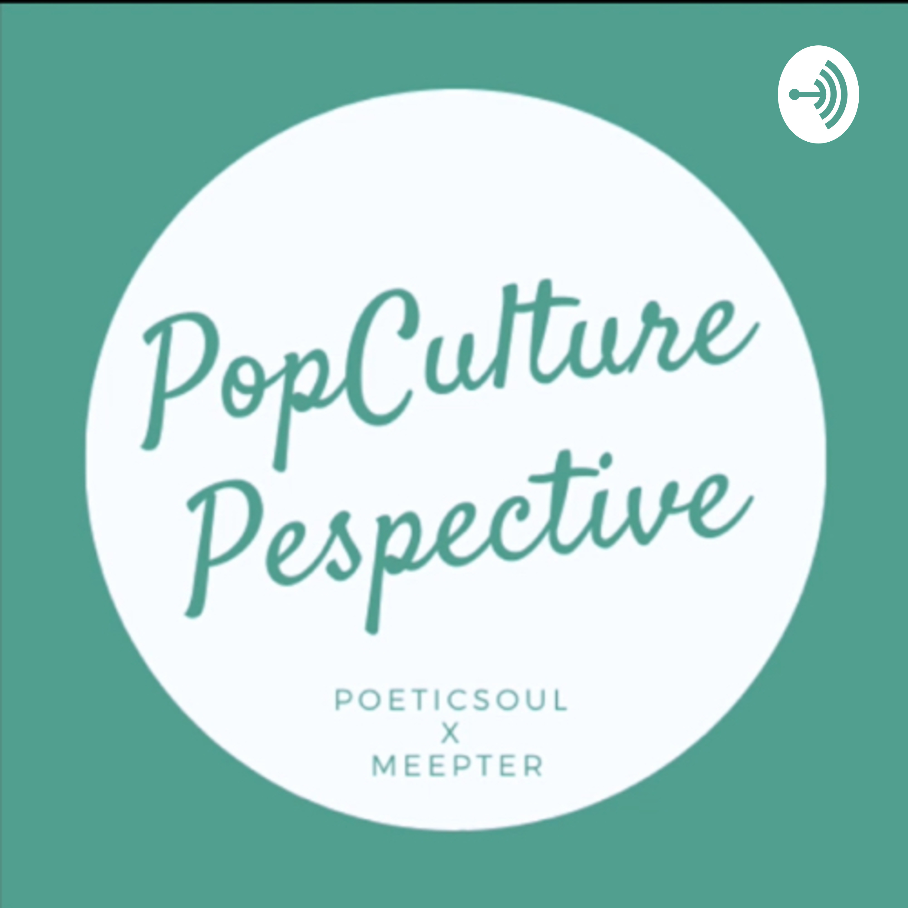 Pop culture perspective podcast artwork