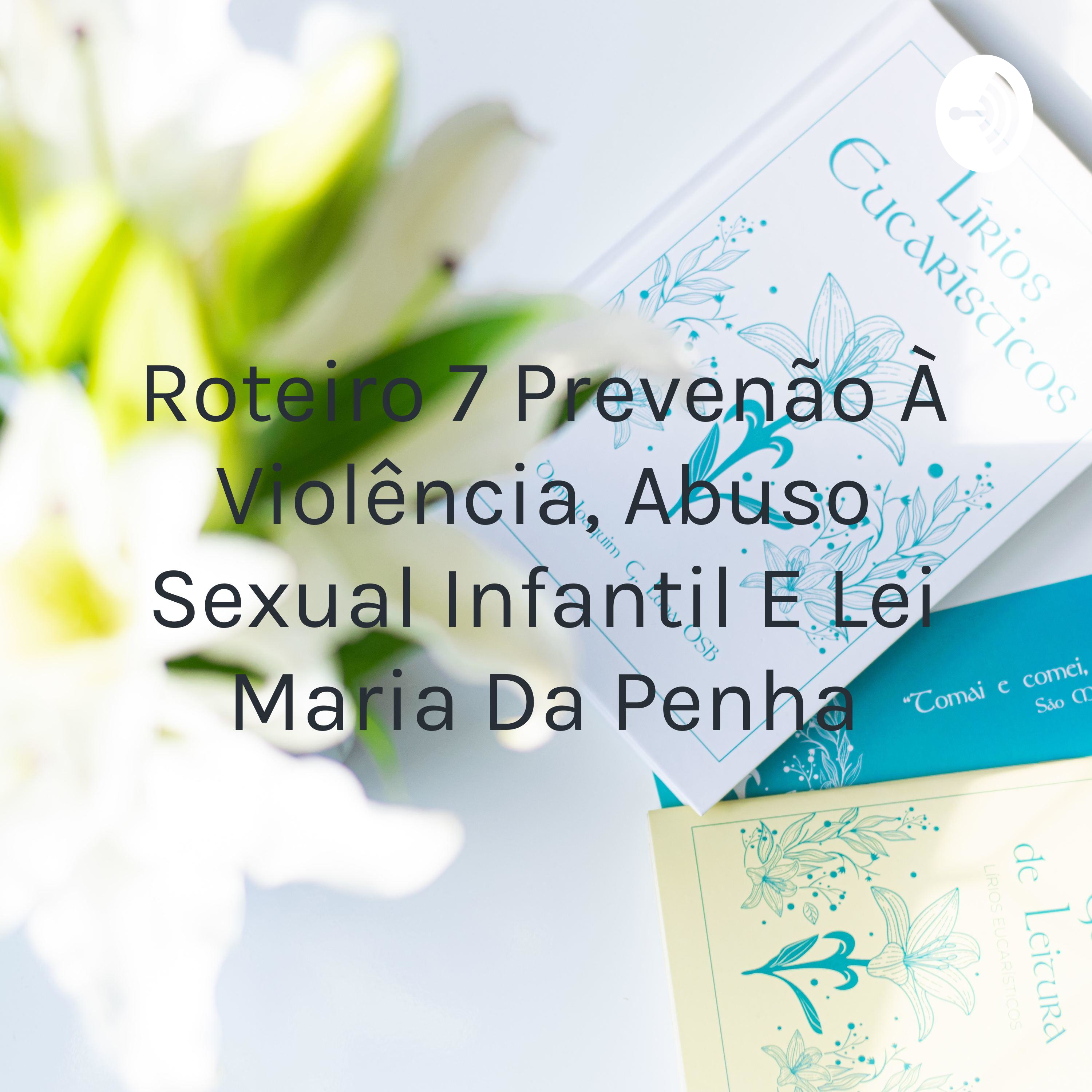 Roteiro 7 Prevenção À Violência, Abuso Sexual Infantil E Lei Maria Da Penha