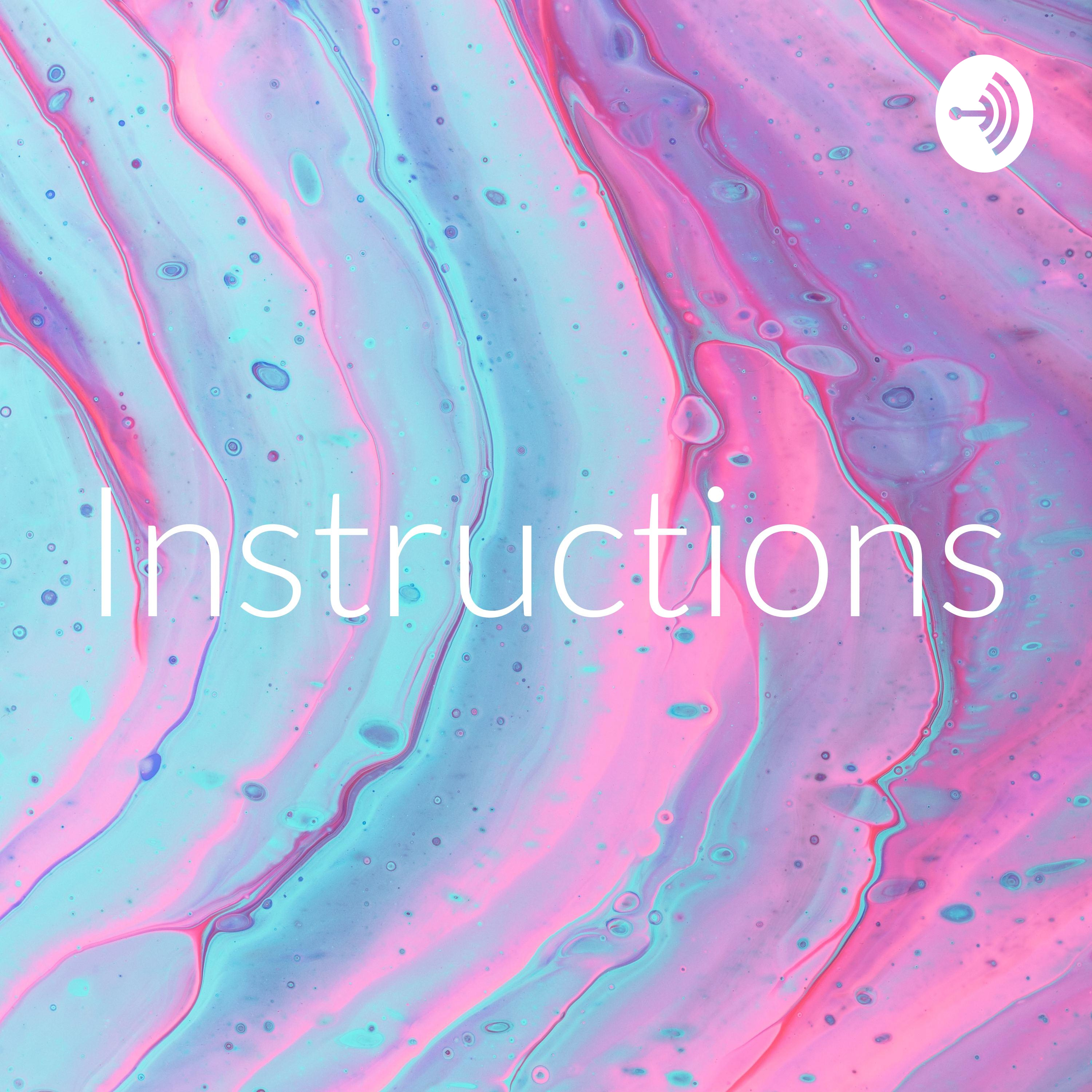 Instructions podcast artwork