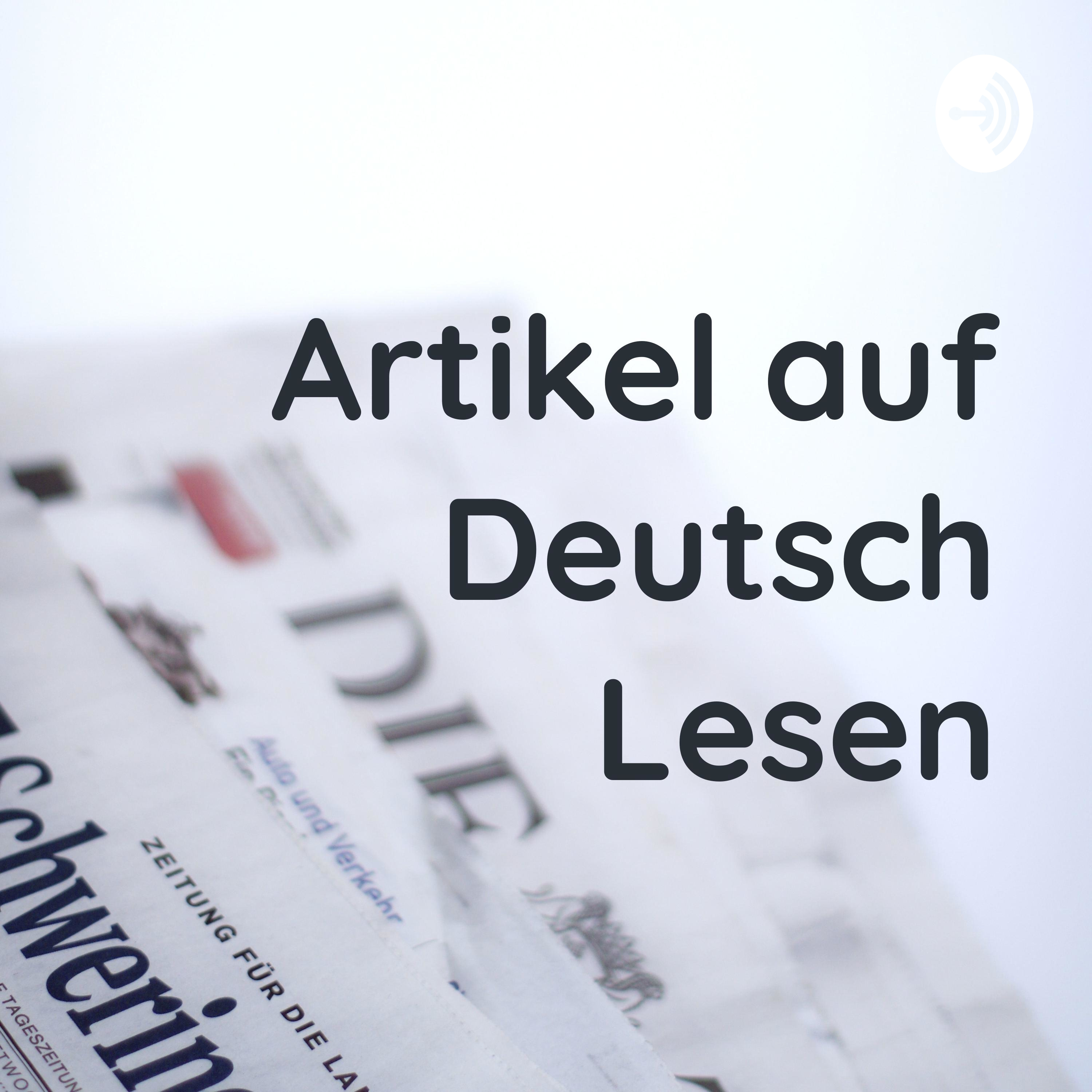 Artikel auf Deutsch Lesen