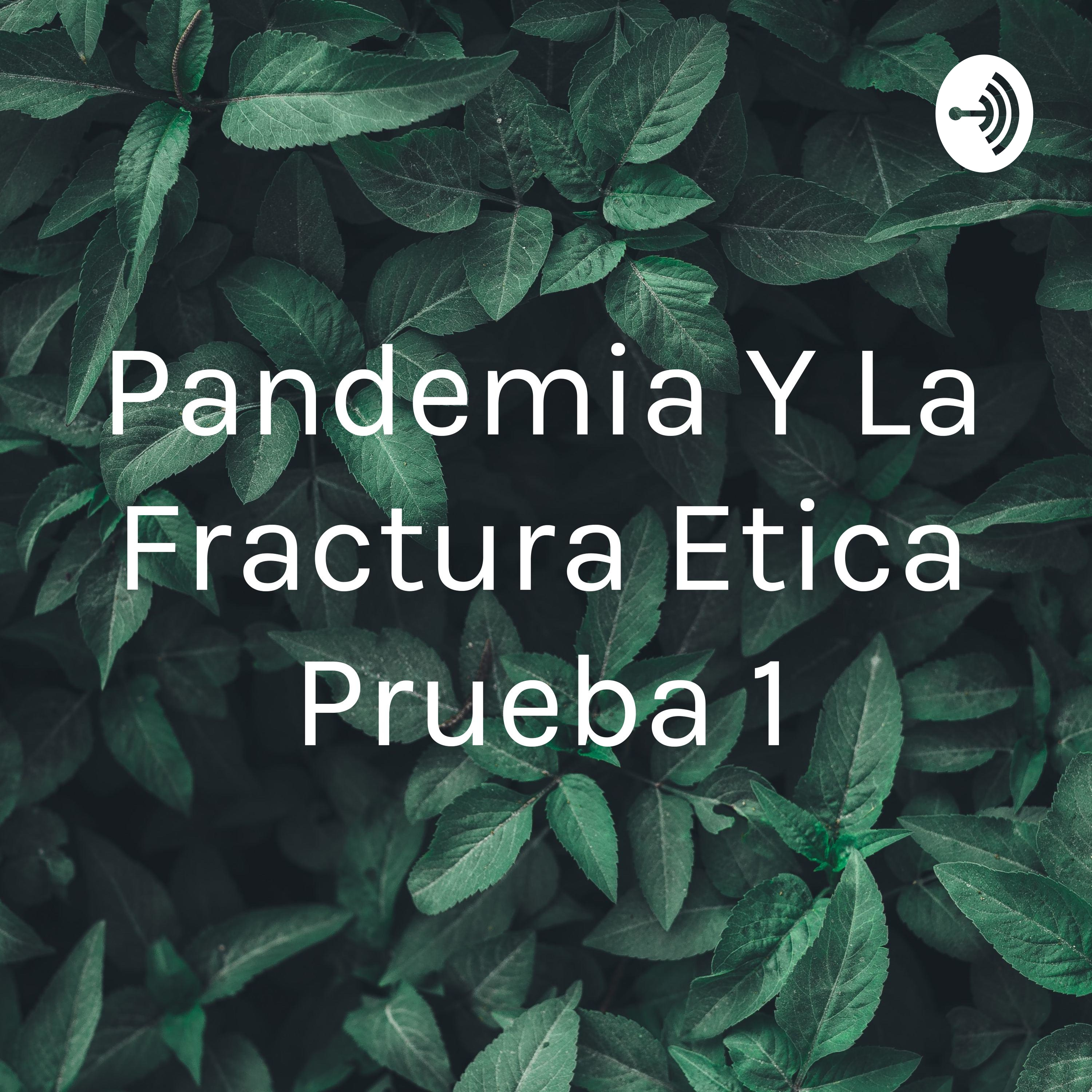 Pandemia Y La Fractura Etica