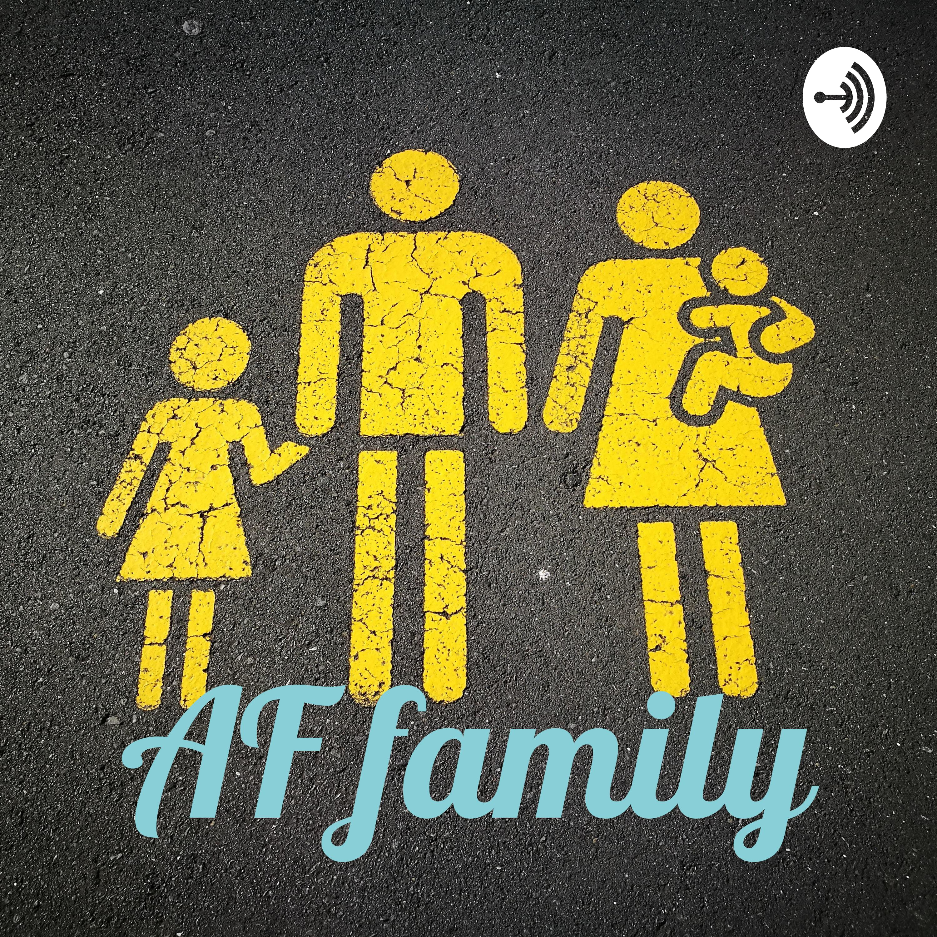 AF family podcast artwork
