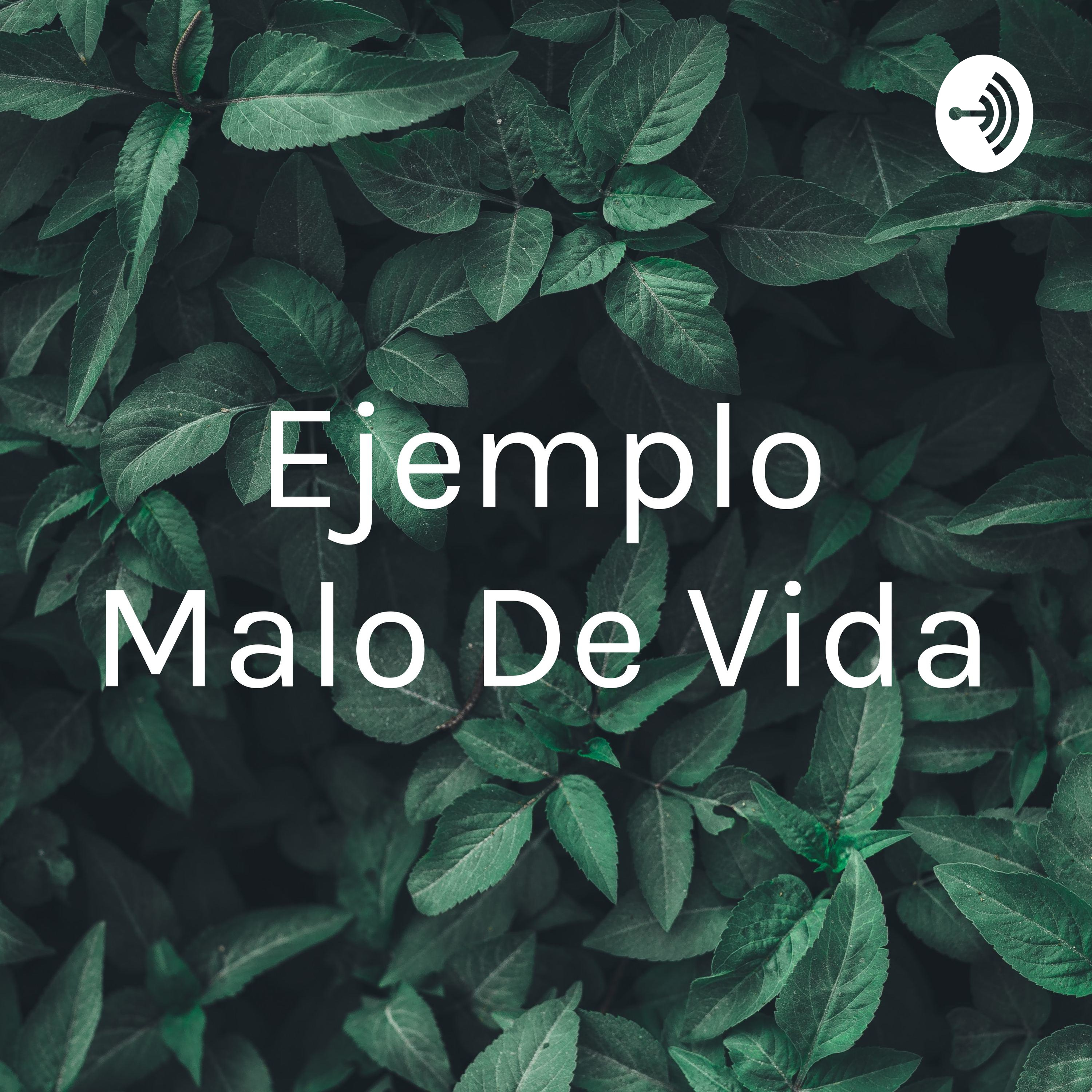 Ejemplo Malo De Vida