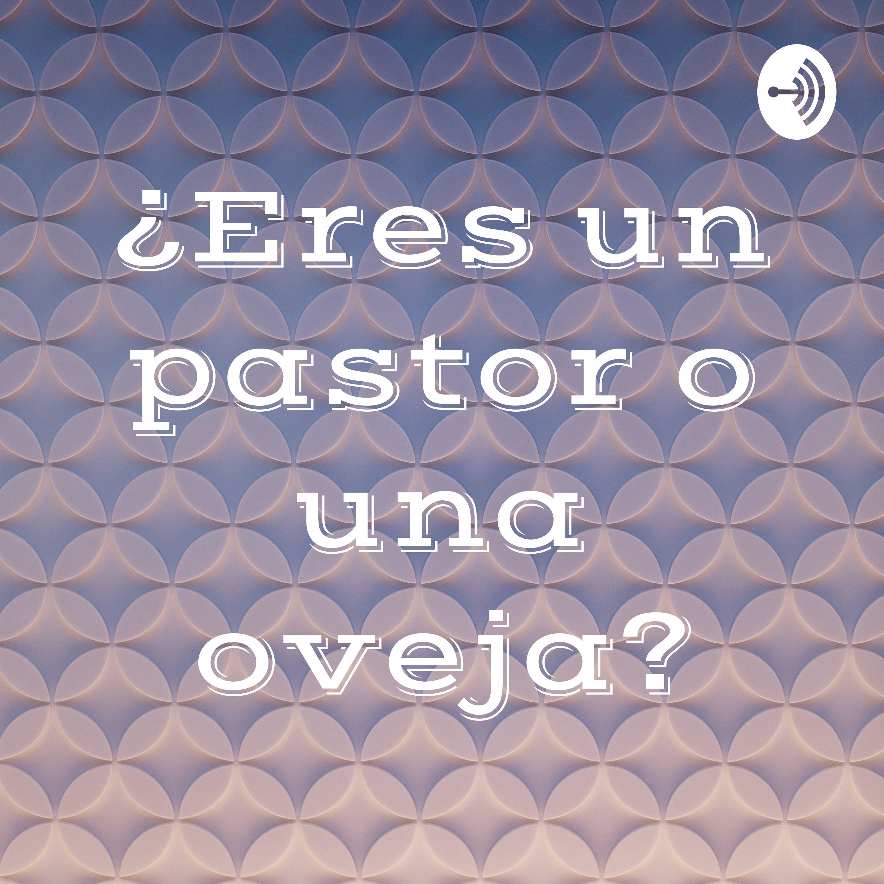 ¿Eres un pastor o una oveja?