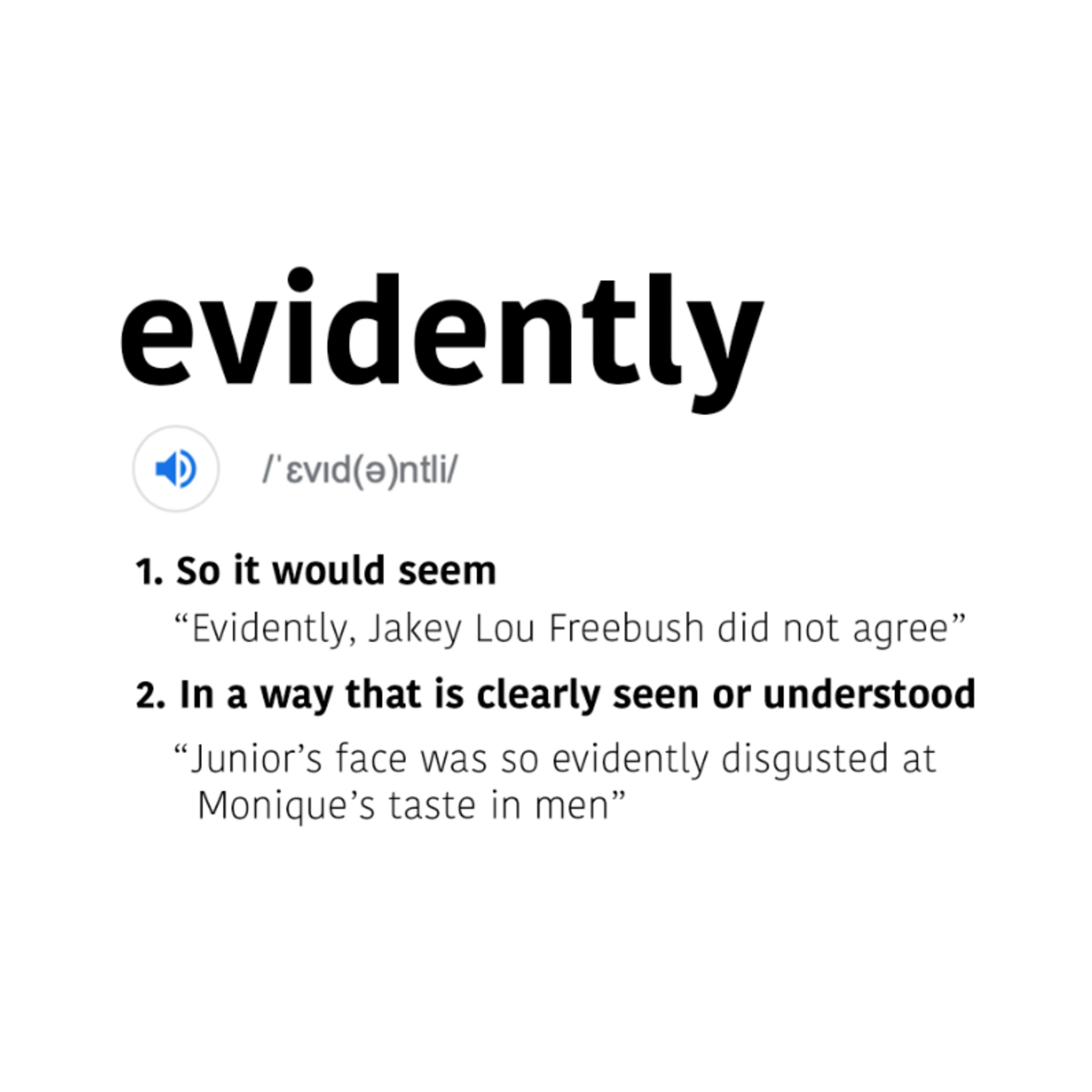 Evidently the Podcast