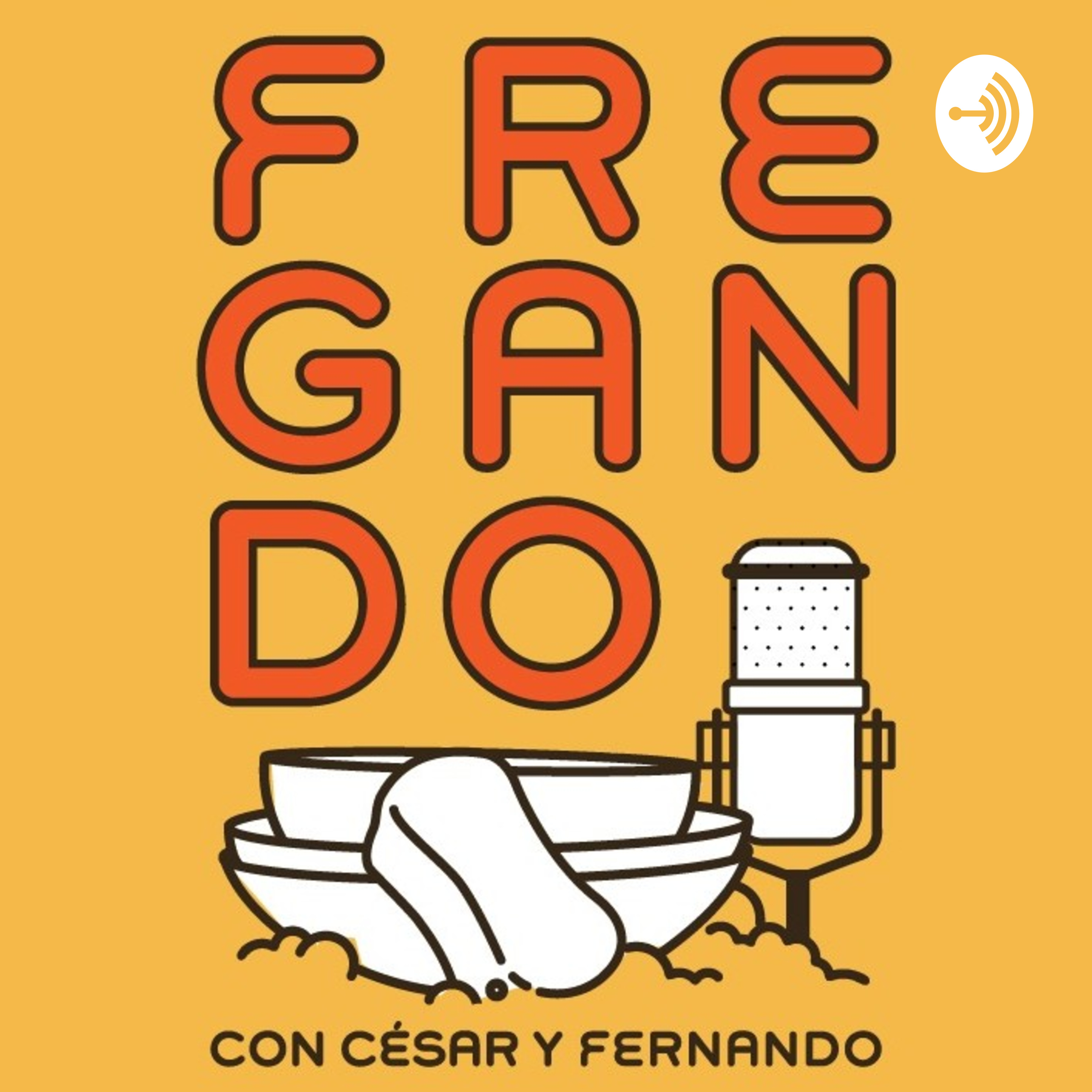 Fregando con César y Fernando