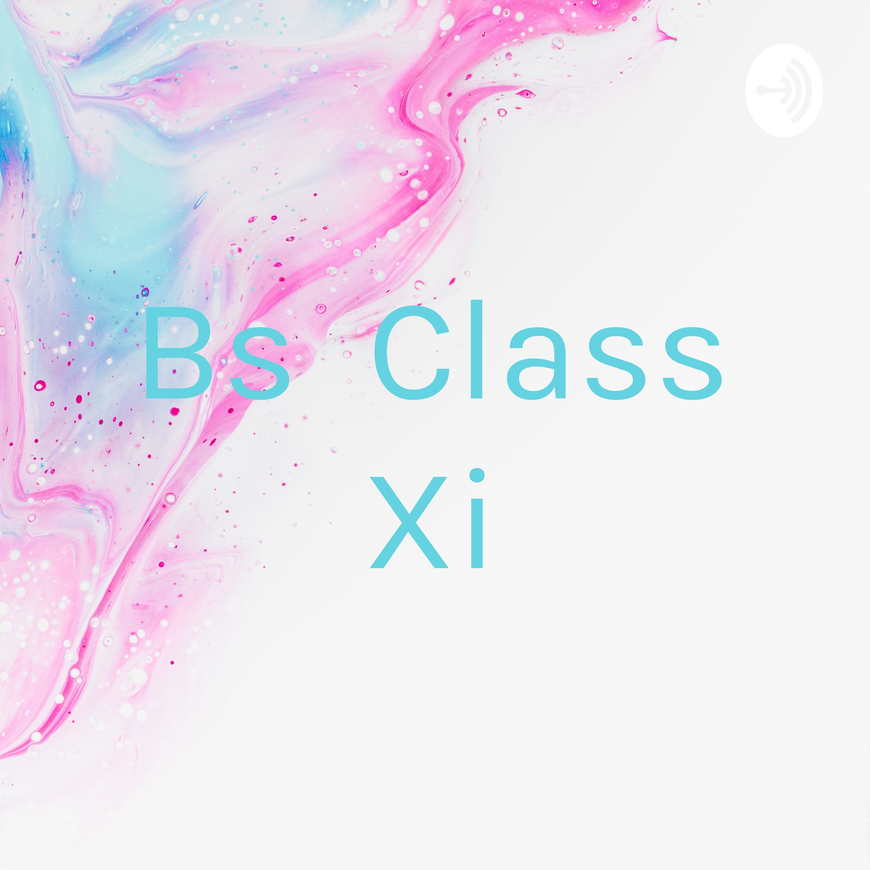 Bs Class Xi