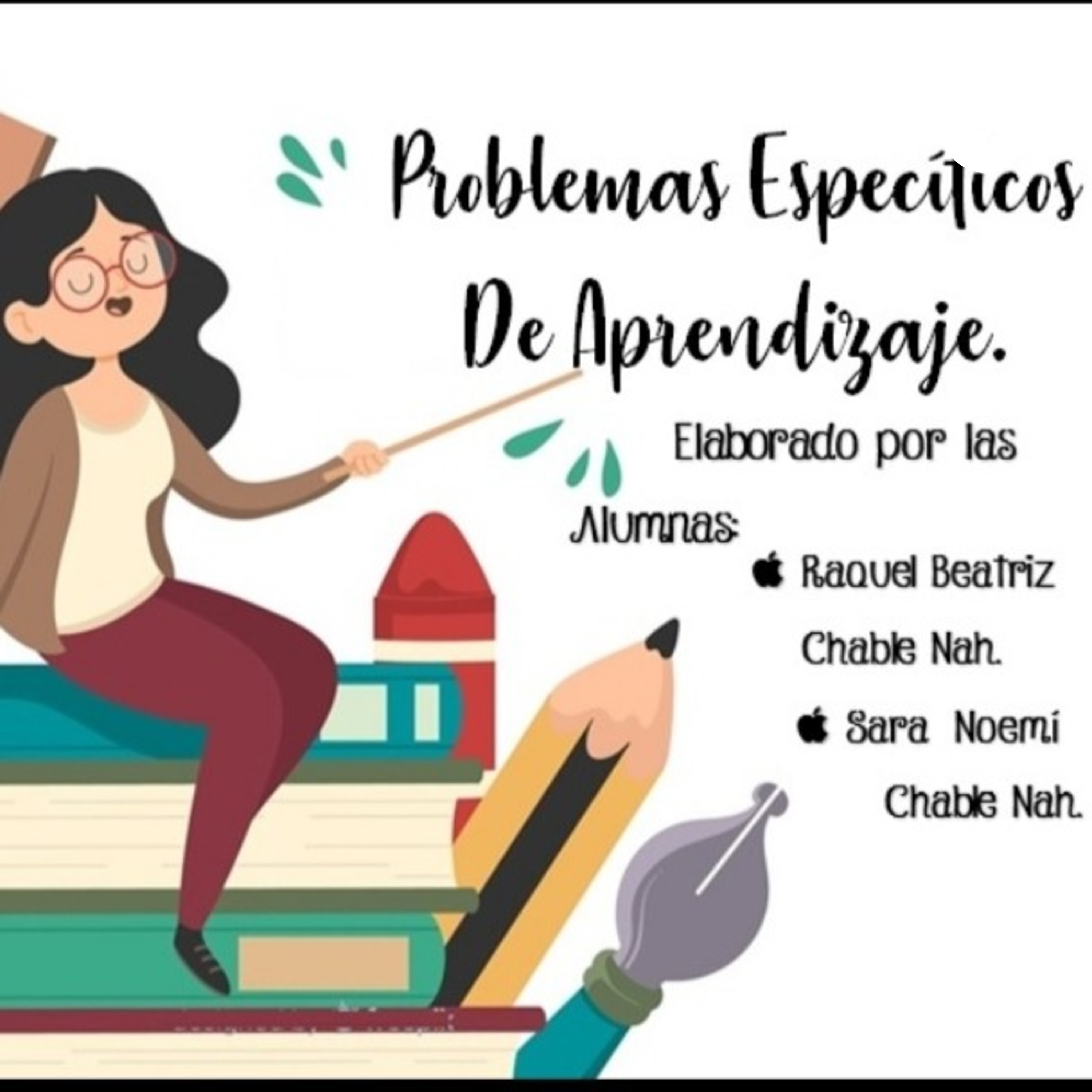 Problemas Específicos de Aprendizaje.