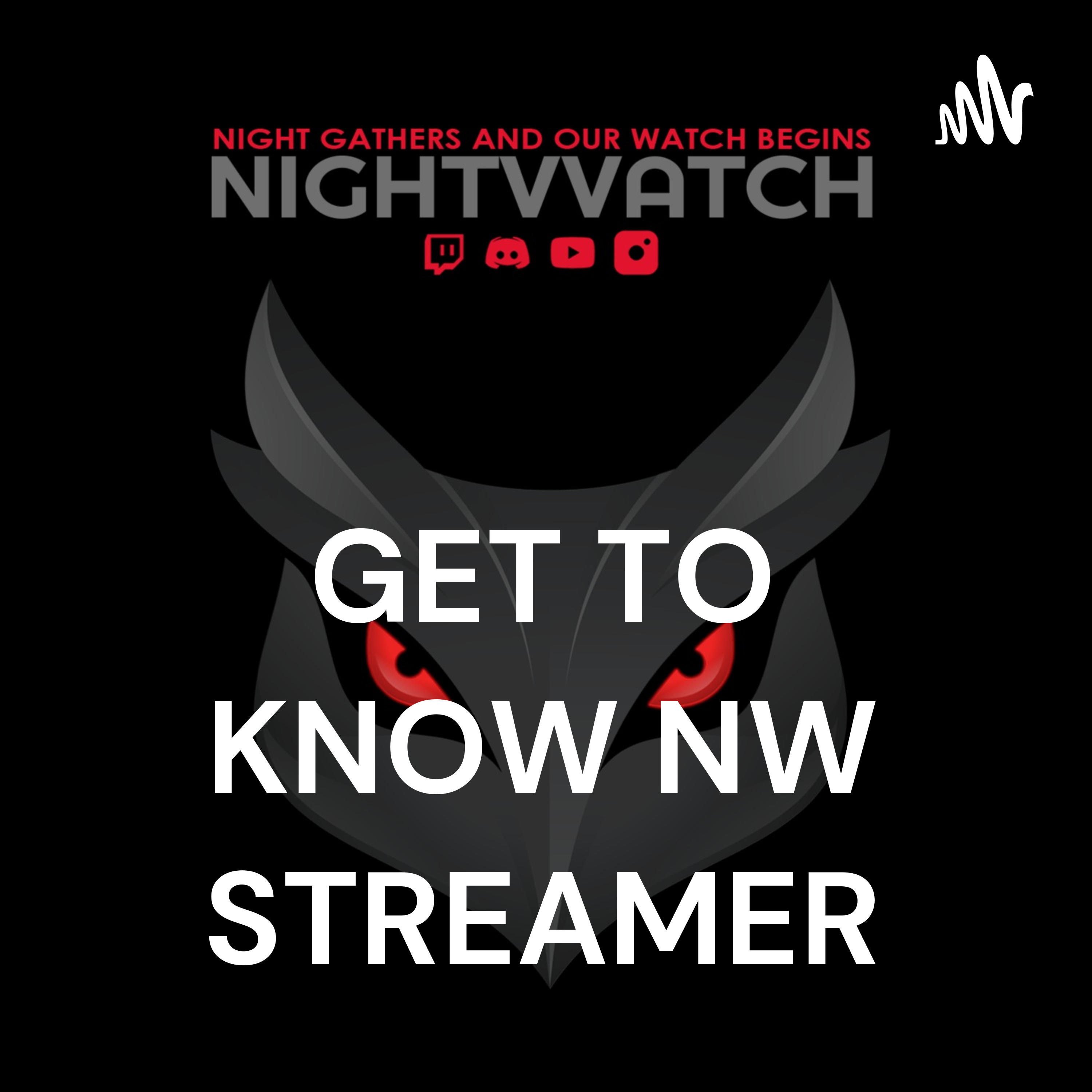 GET TO KNOW NW STREAMER - TWITCH PODCAST GET TO KNOW NW STREAMER - TWITCH PODCAST