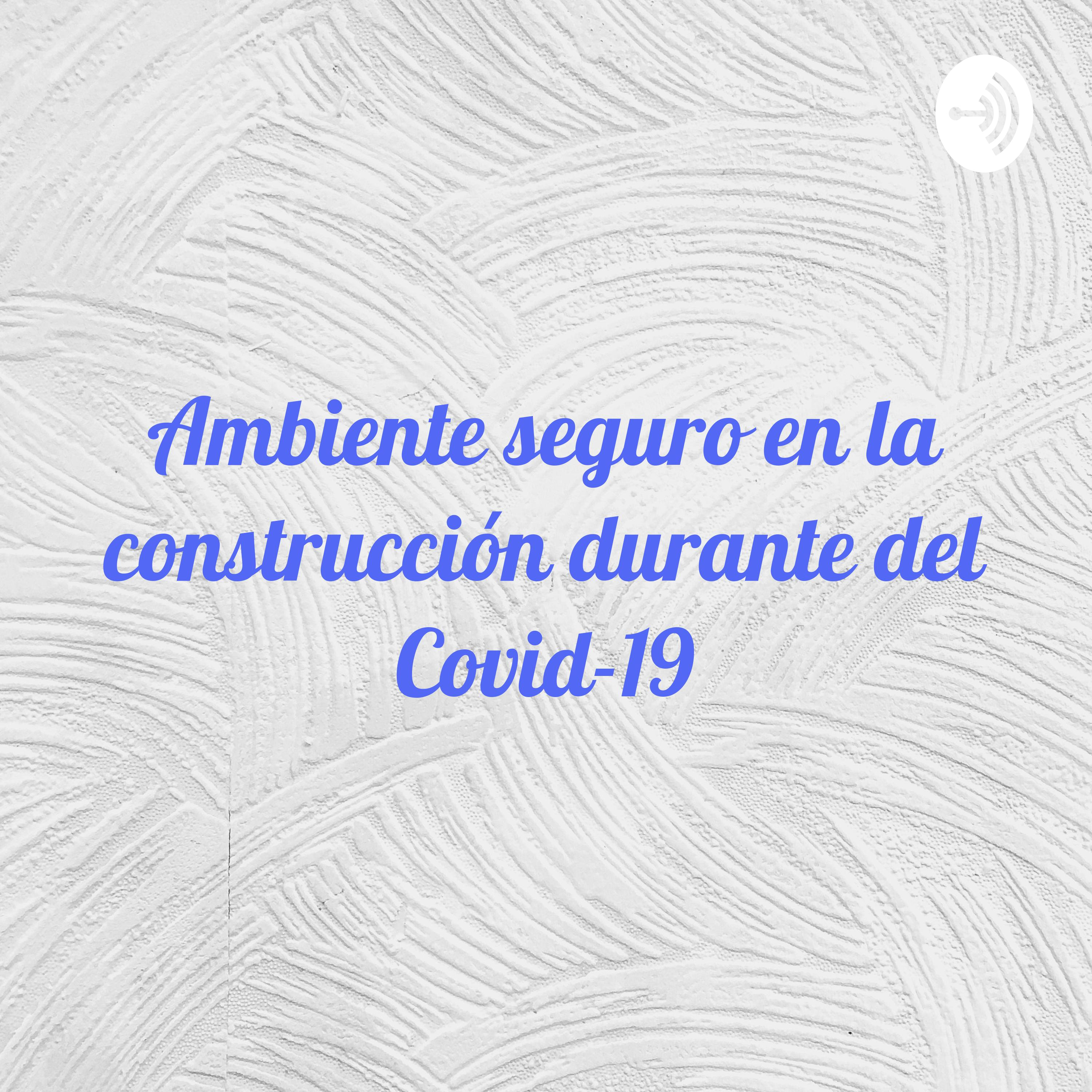 Ambiente seguro en la construcción durante del Covid-19