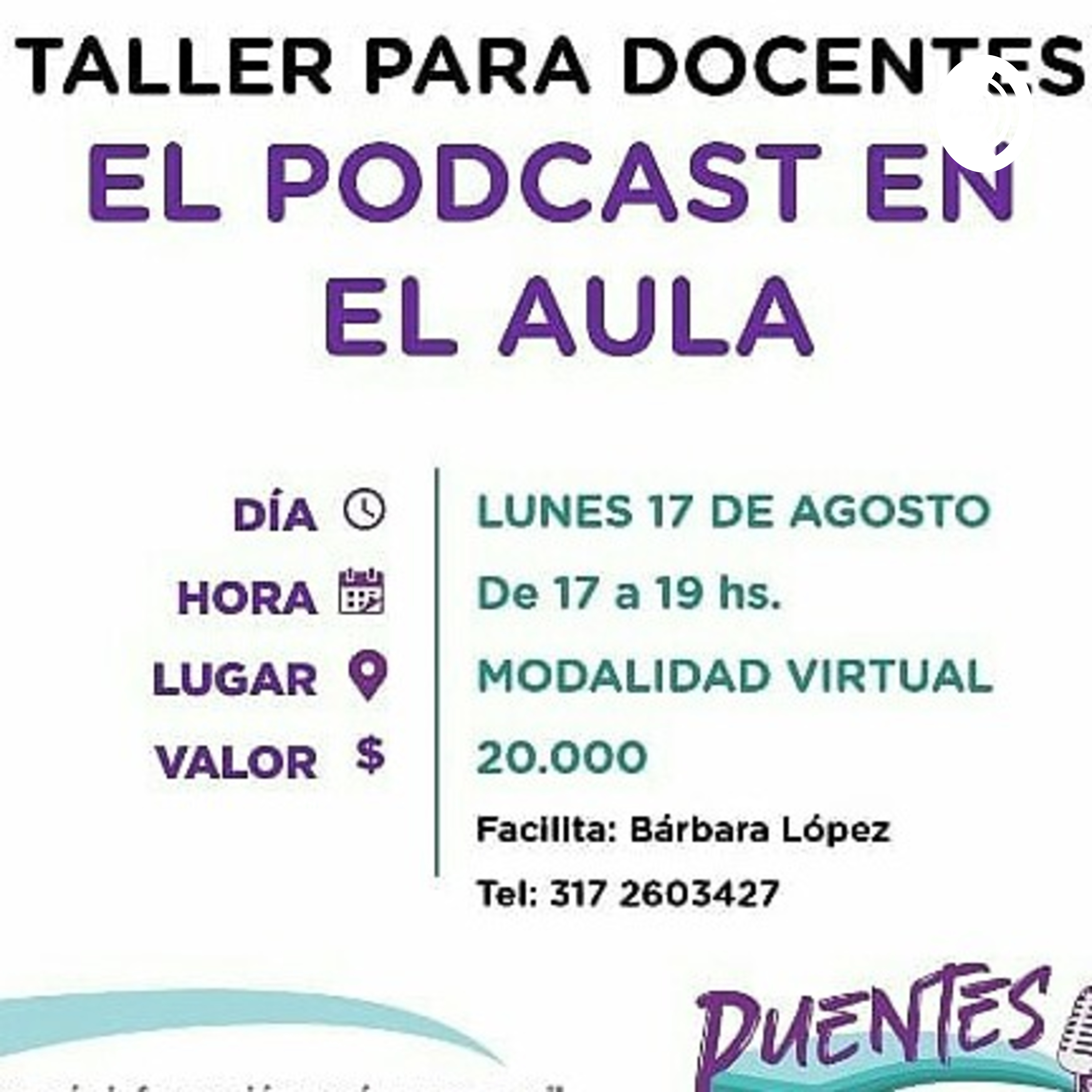 Puentes podcast artwork
