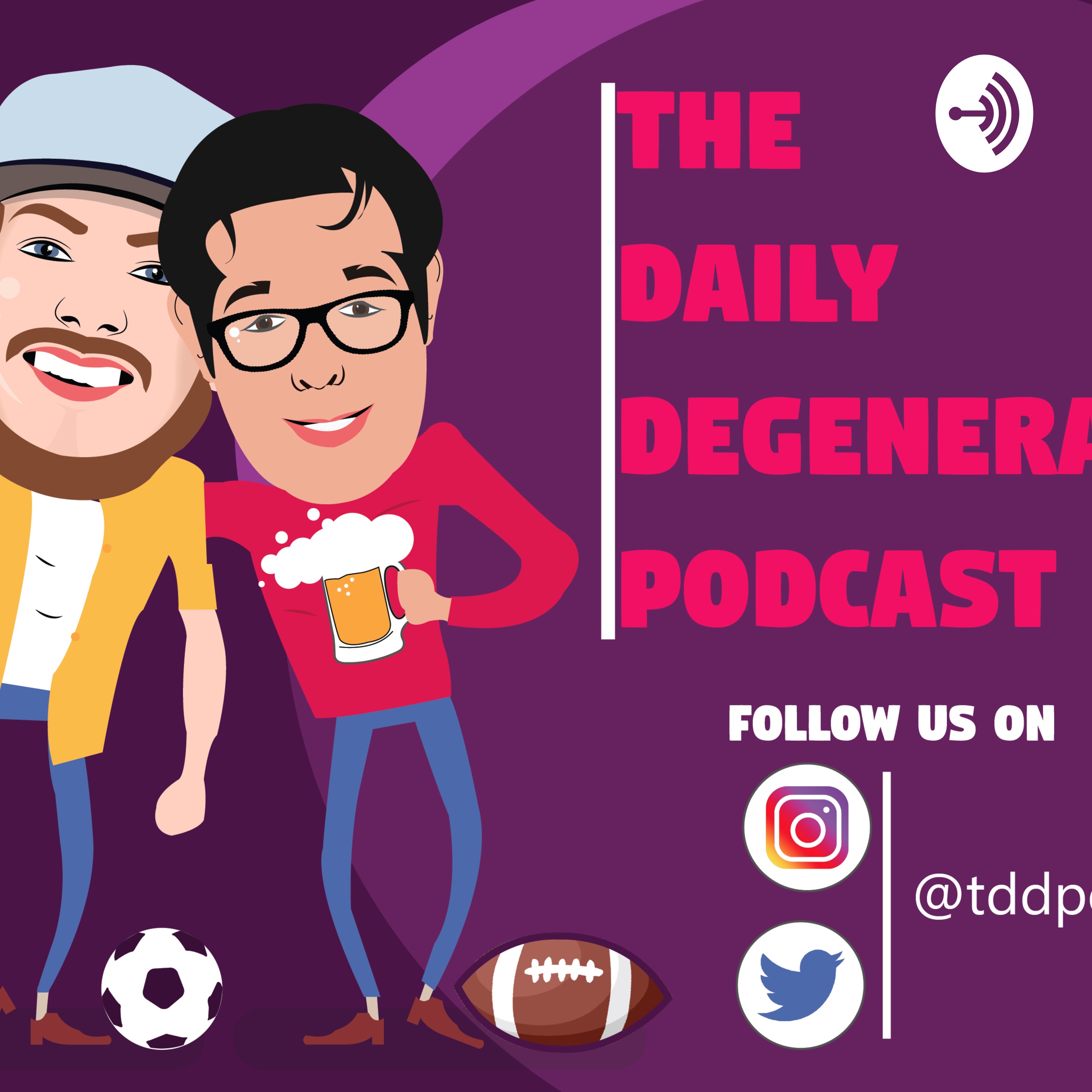 #111 Daily Degenerate Podcast Episode 111 (Robo-Refs, NFL Week 6 Recap, Technology and Officiating in Sports)