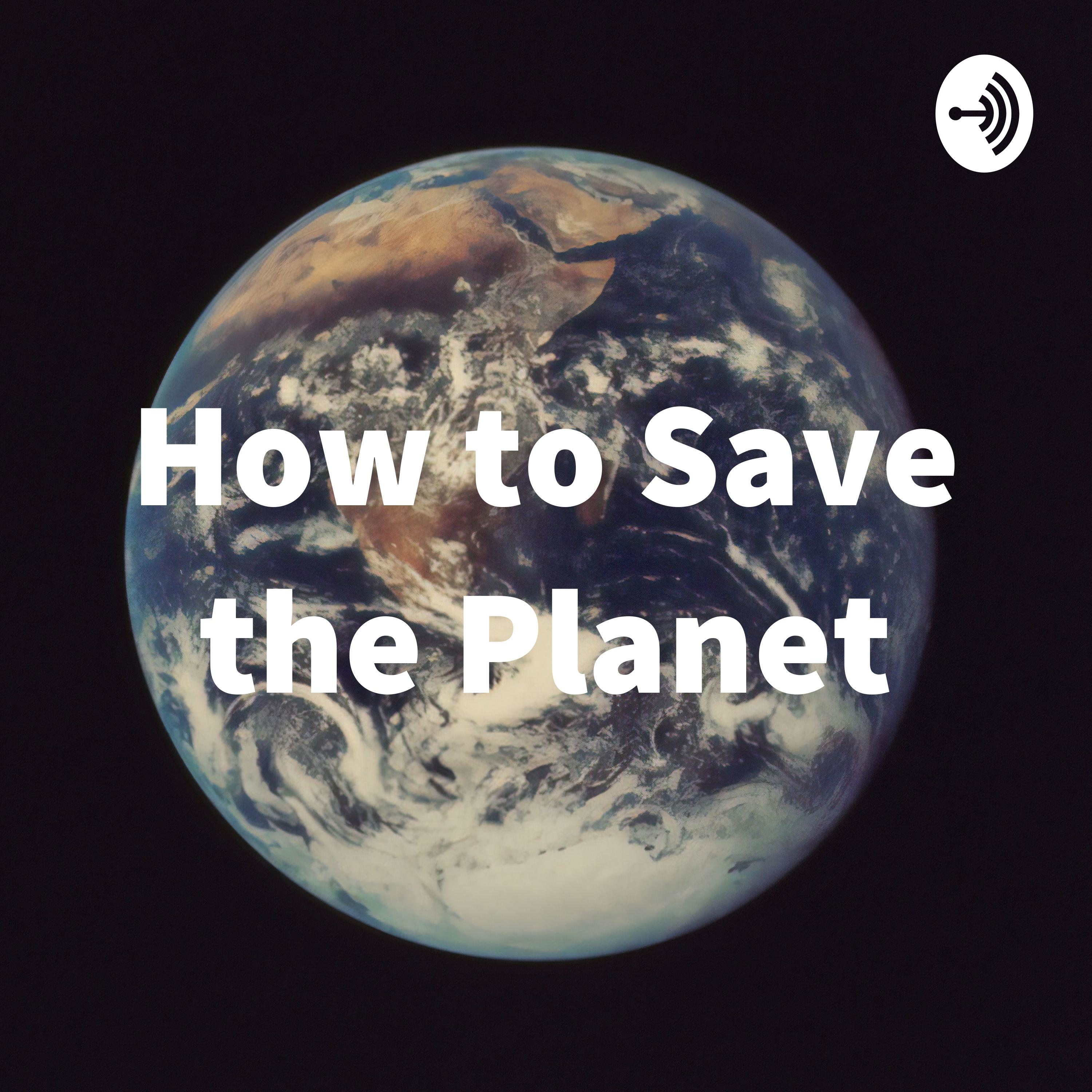 How to Save the Planet