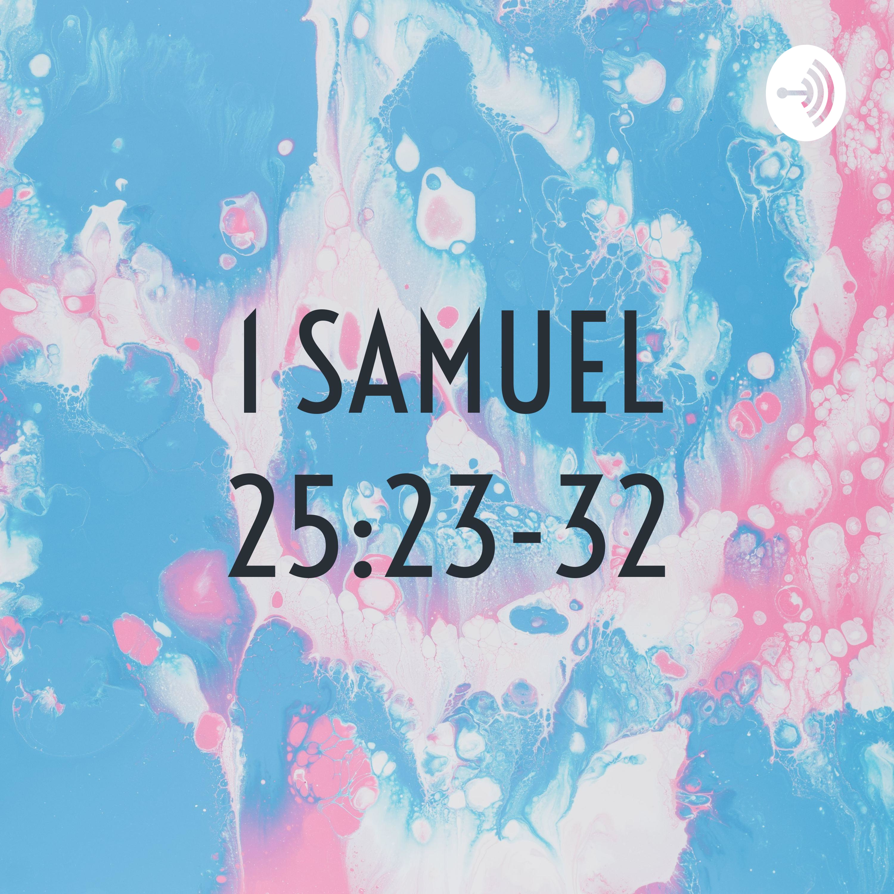 1 SAMUEL 25:23-32