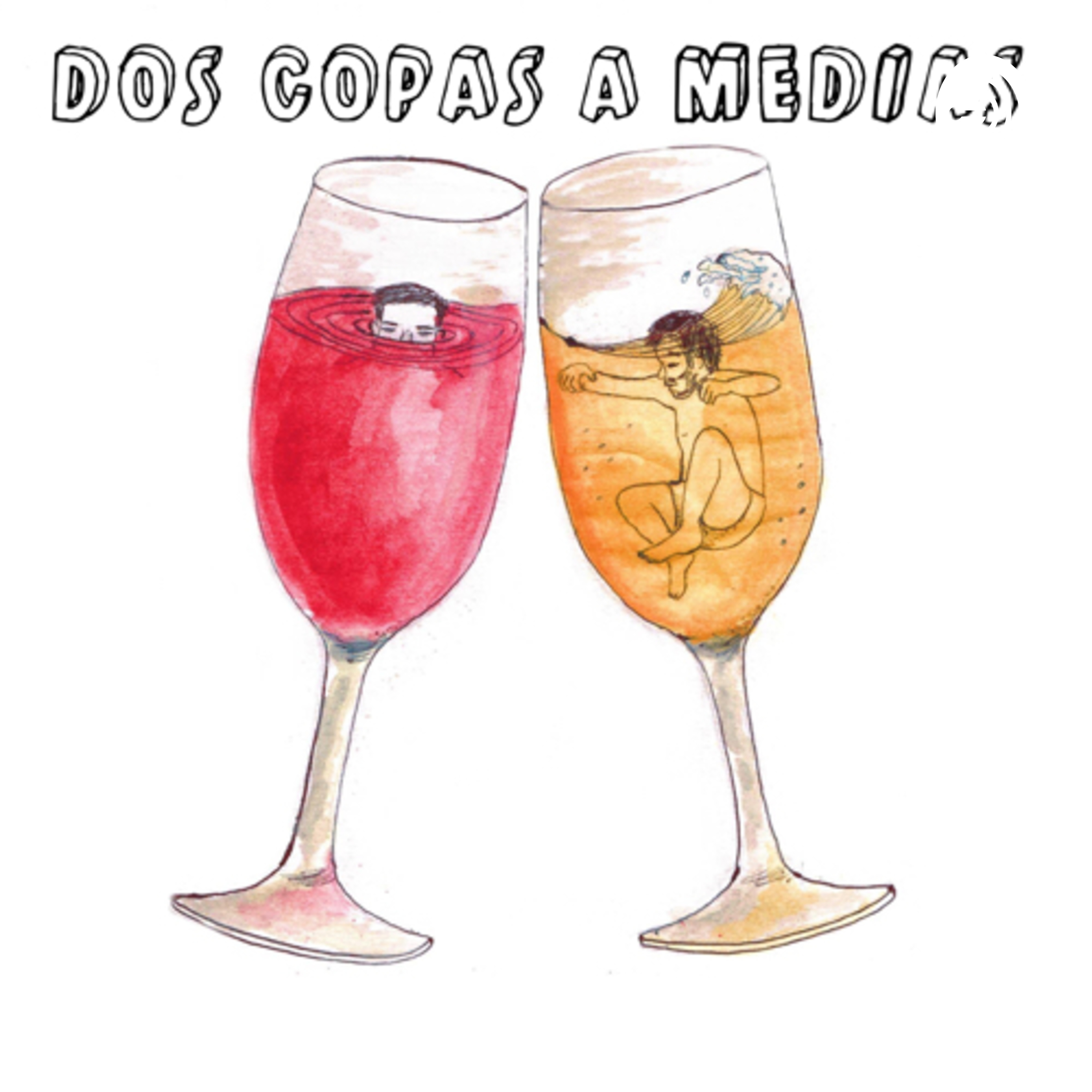 Dos Copas A Medias 