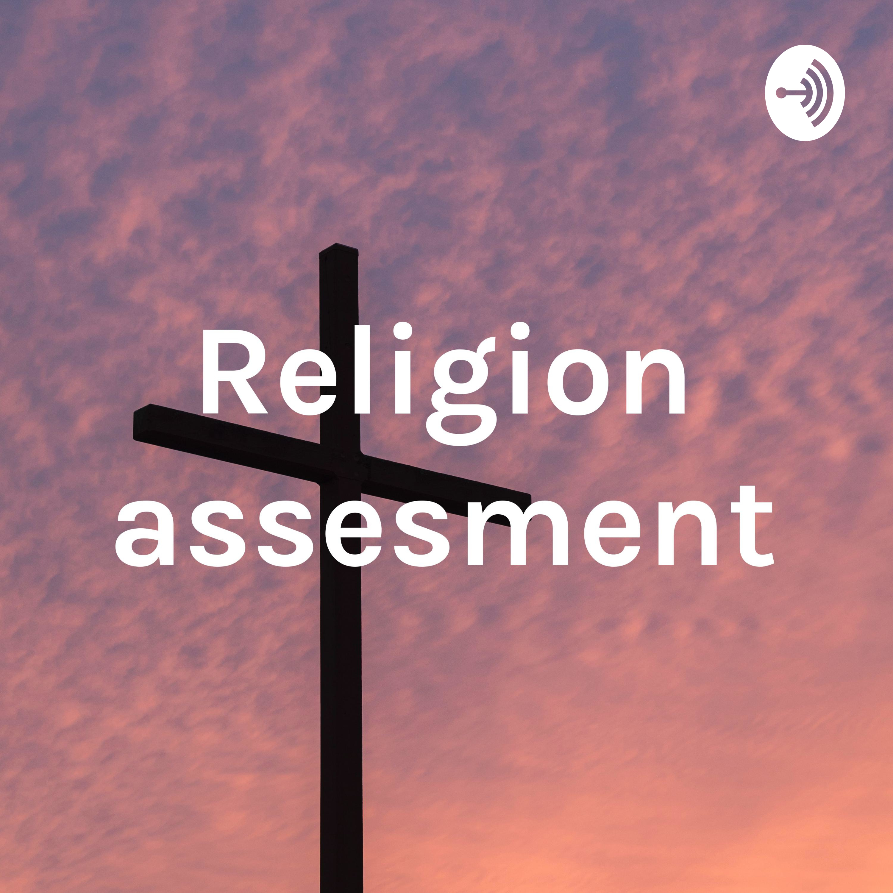 Religion assesment podcast artwork