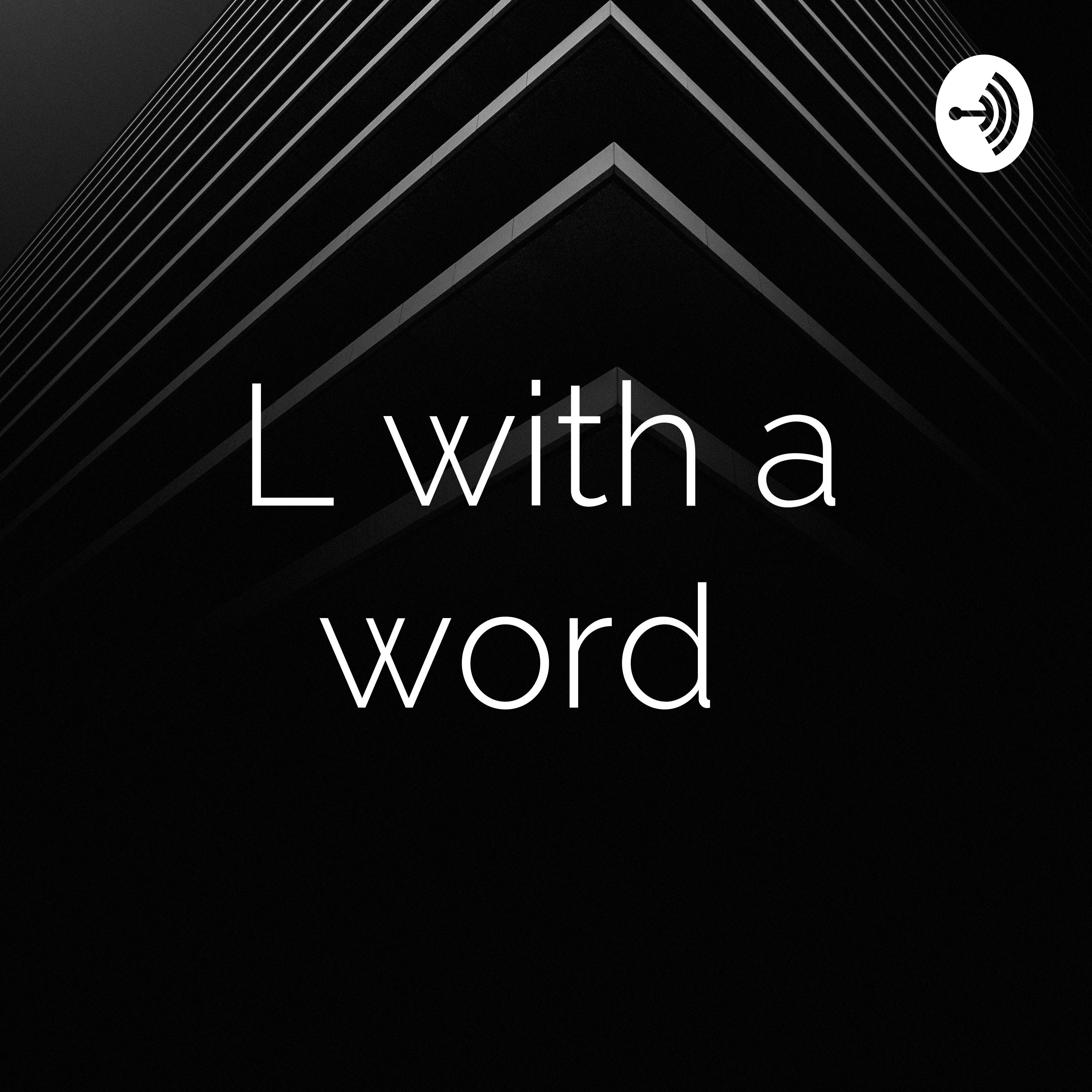L with a word 