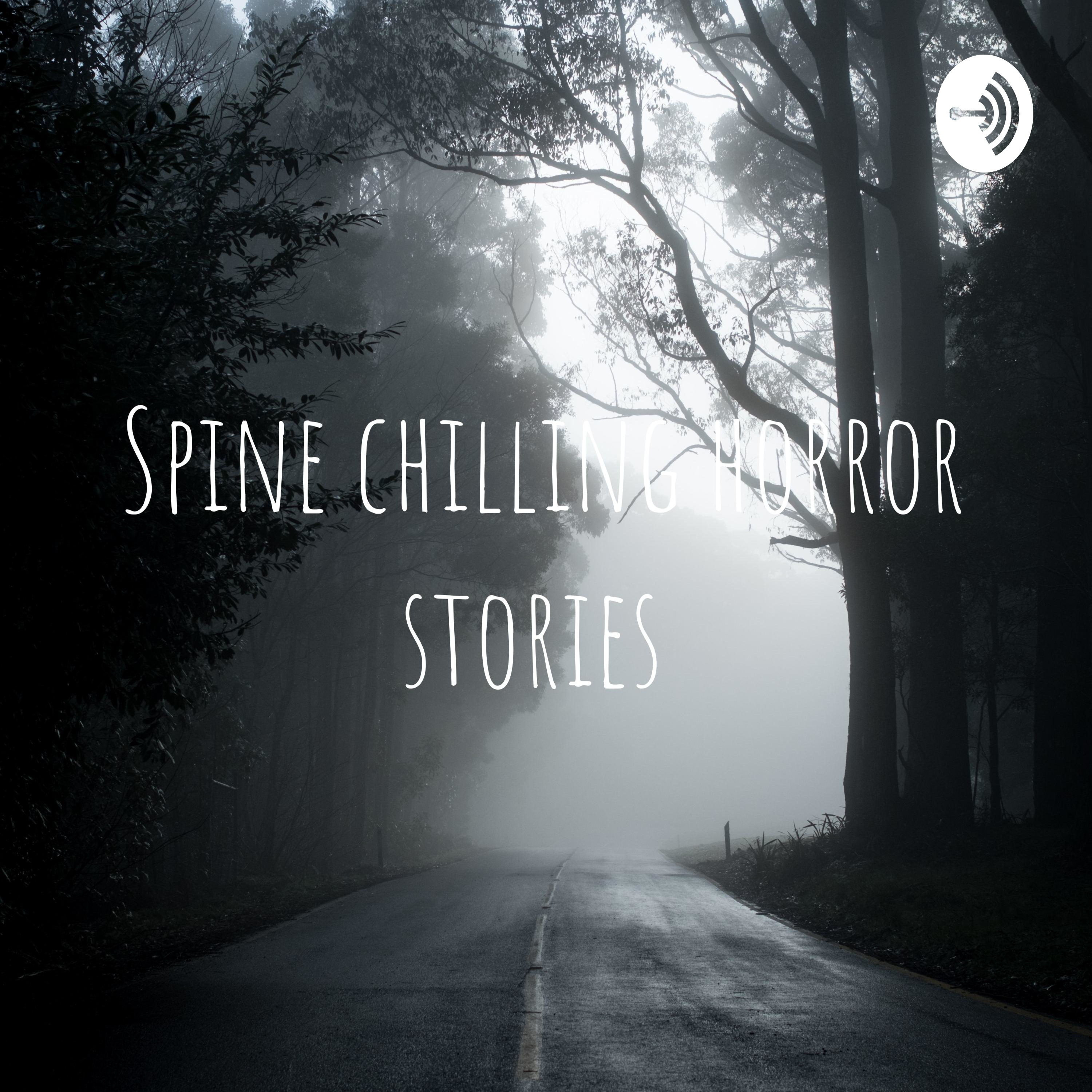 Spine chilling horror stories cover art