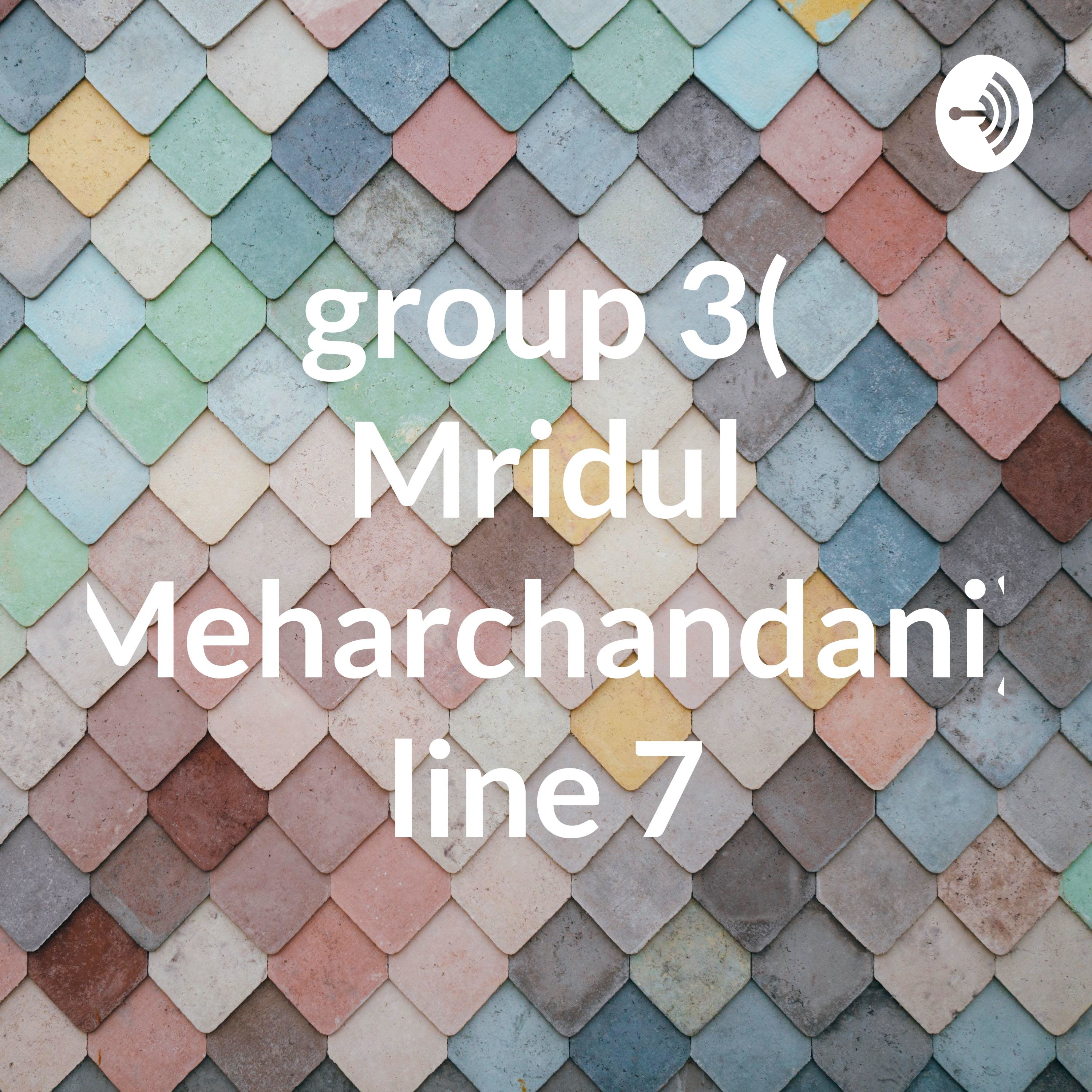 group 3( Mridul Meharchandani) line 7